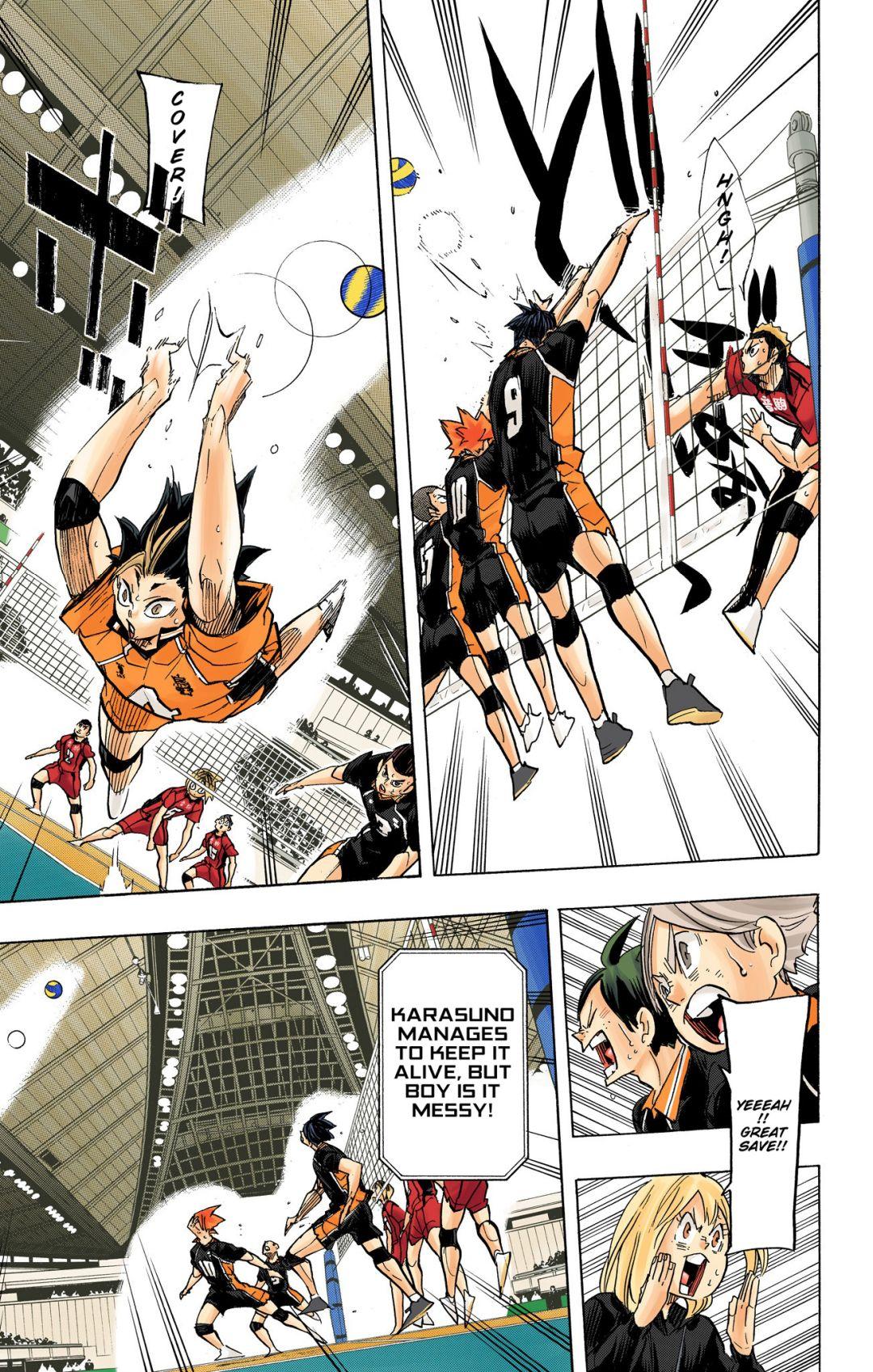 Read Haikyu!! (Color) Manga Online