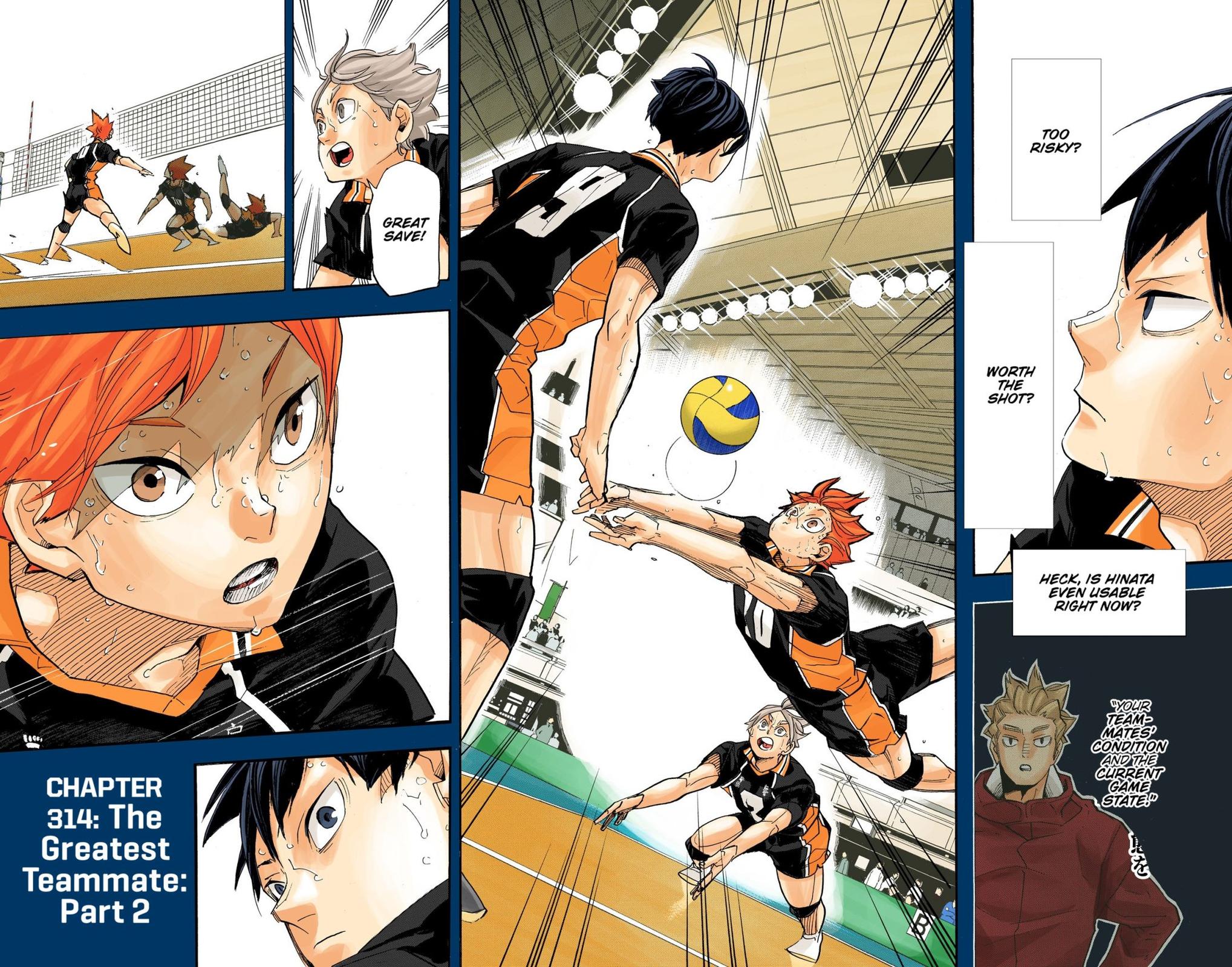 Read Haikyu!! (Color) Manga Online