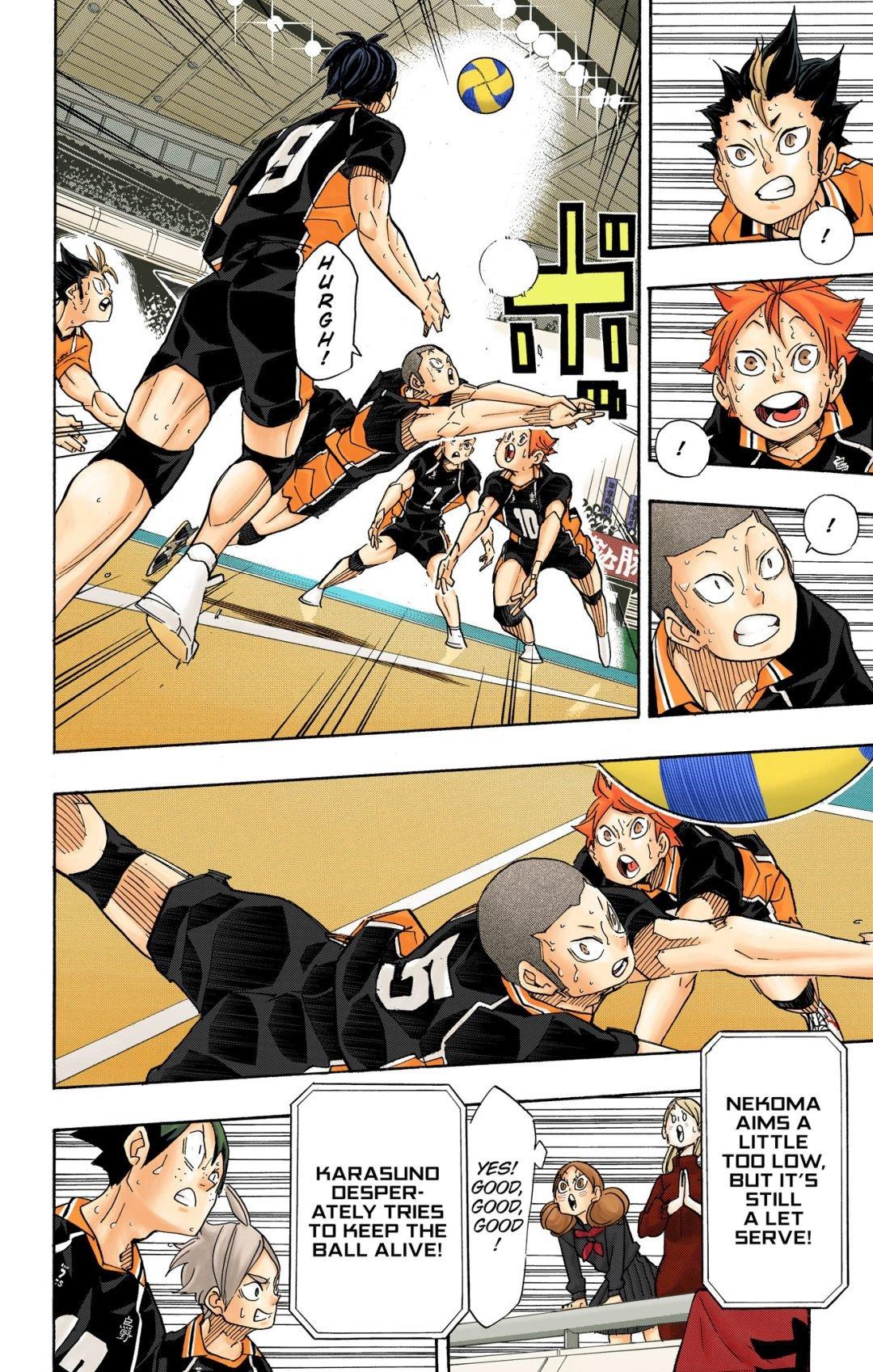 Read Haikyu!! (Color) Manga Online