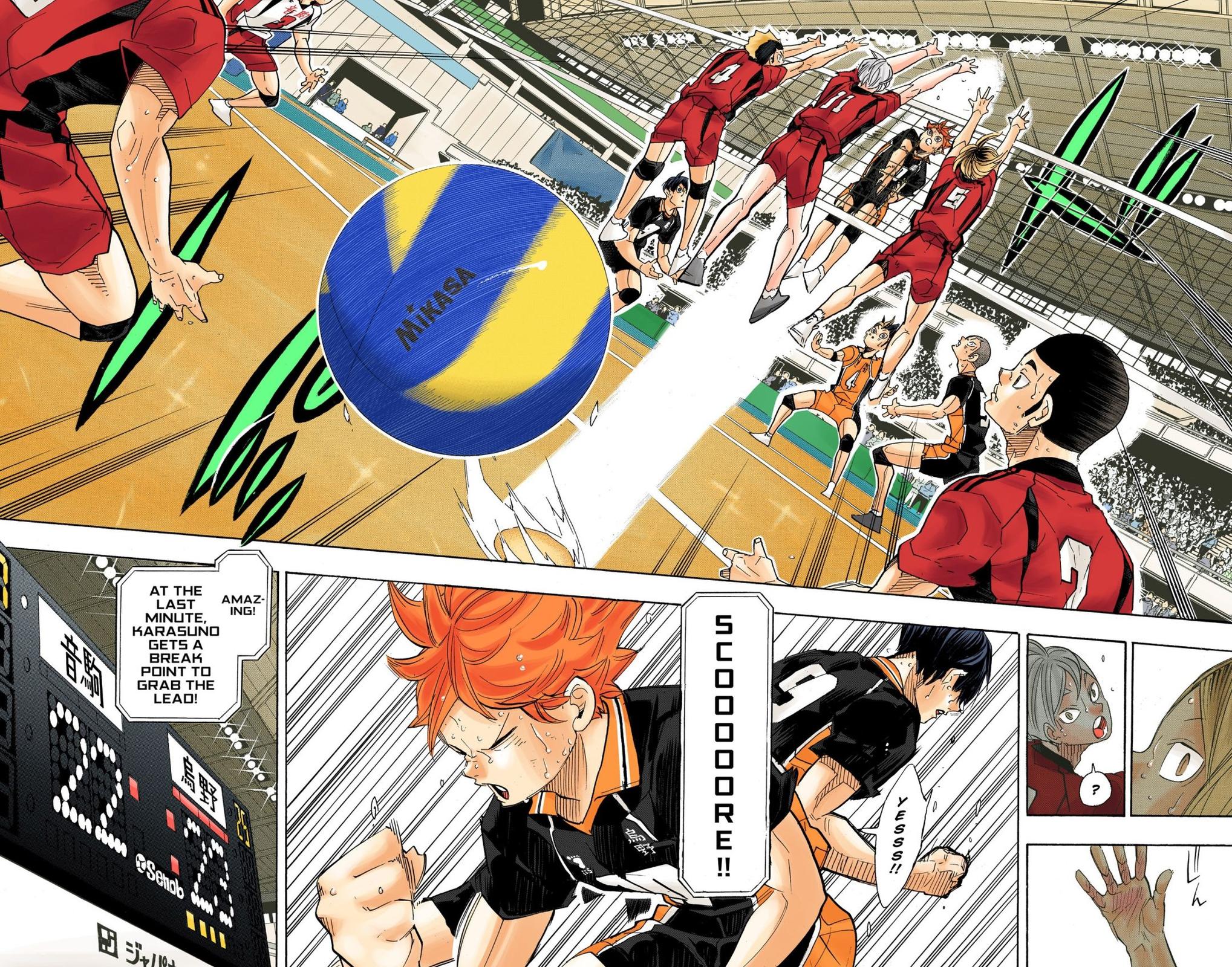 Read Haikyu!! (Color) Manga Online
