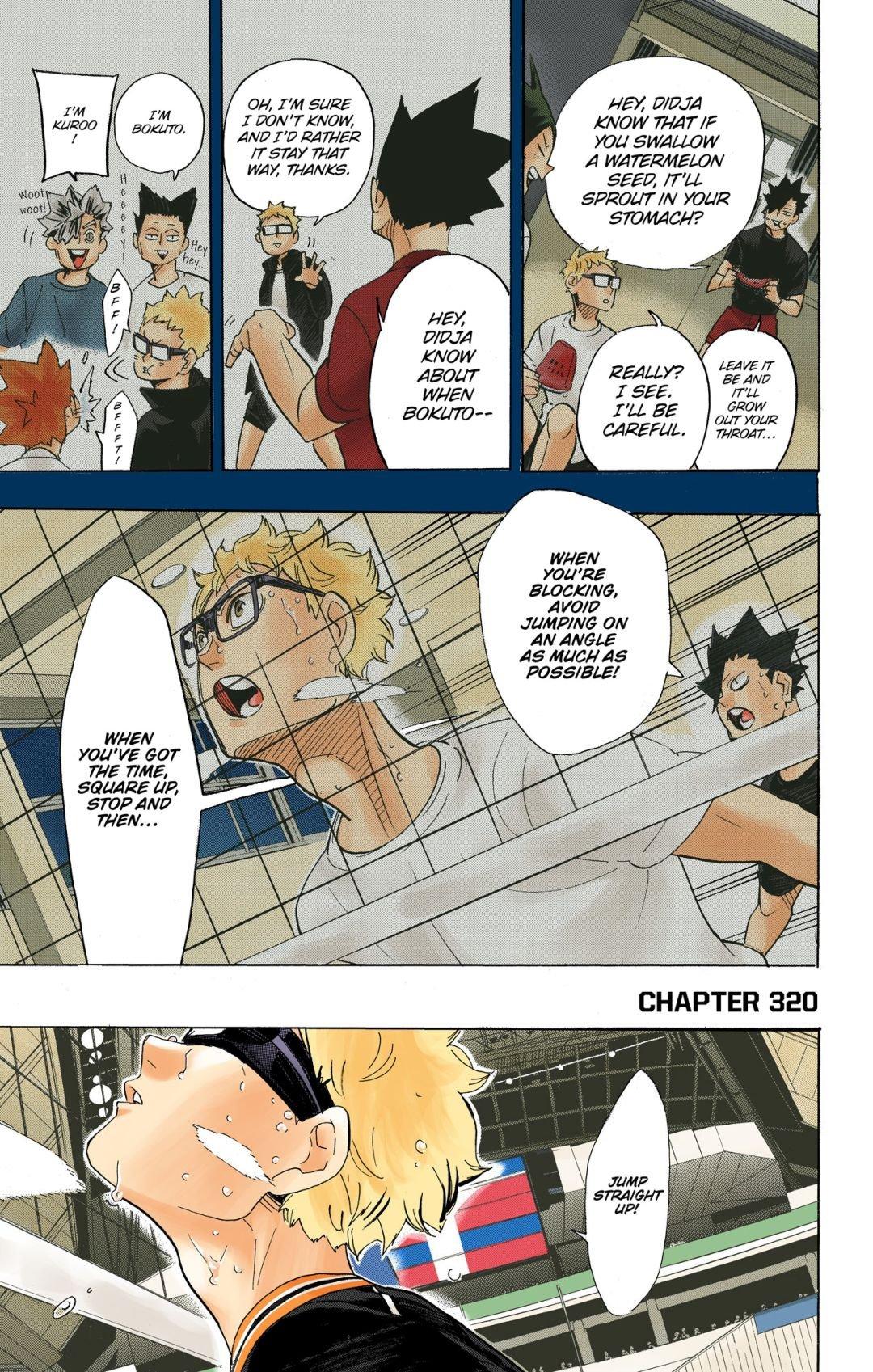 Read Haikyu!! (Color) Manga Online