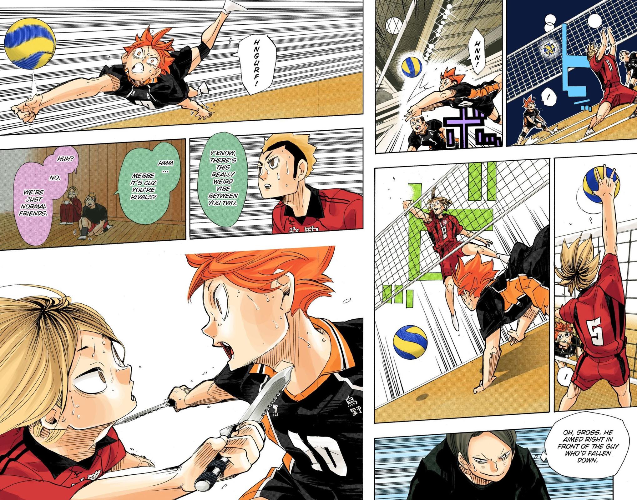 Read Haikyu!! (Color) Manga Online