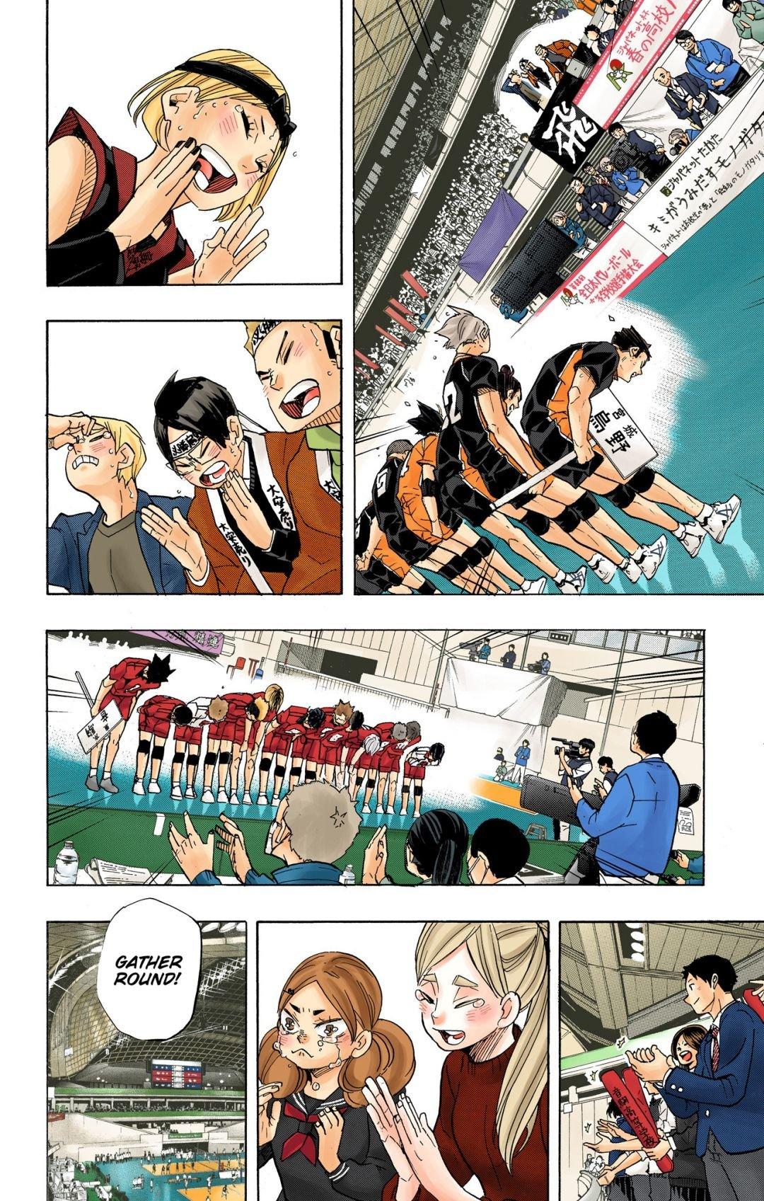 Read Haikyu!! (Color) Manga Online