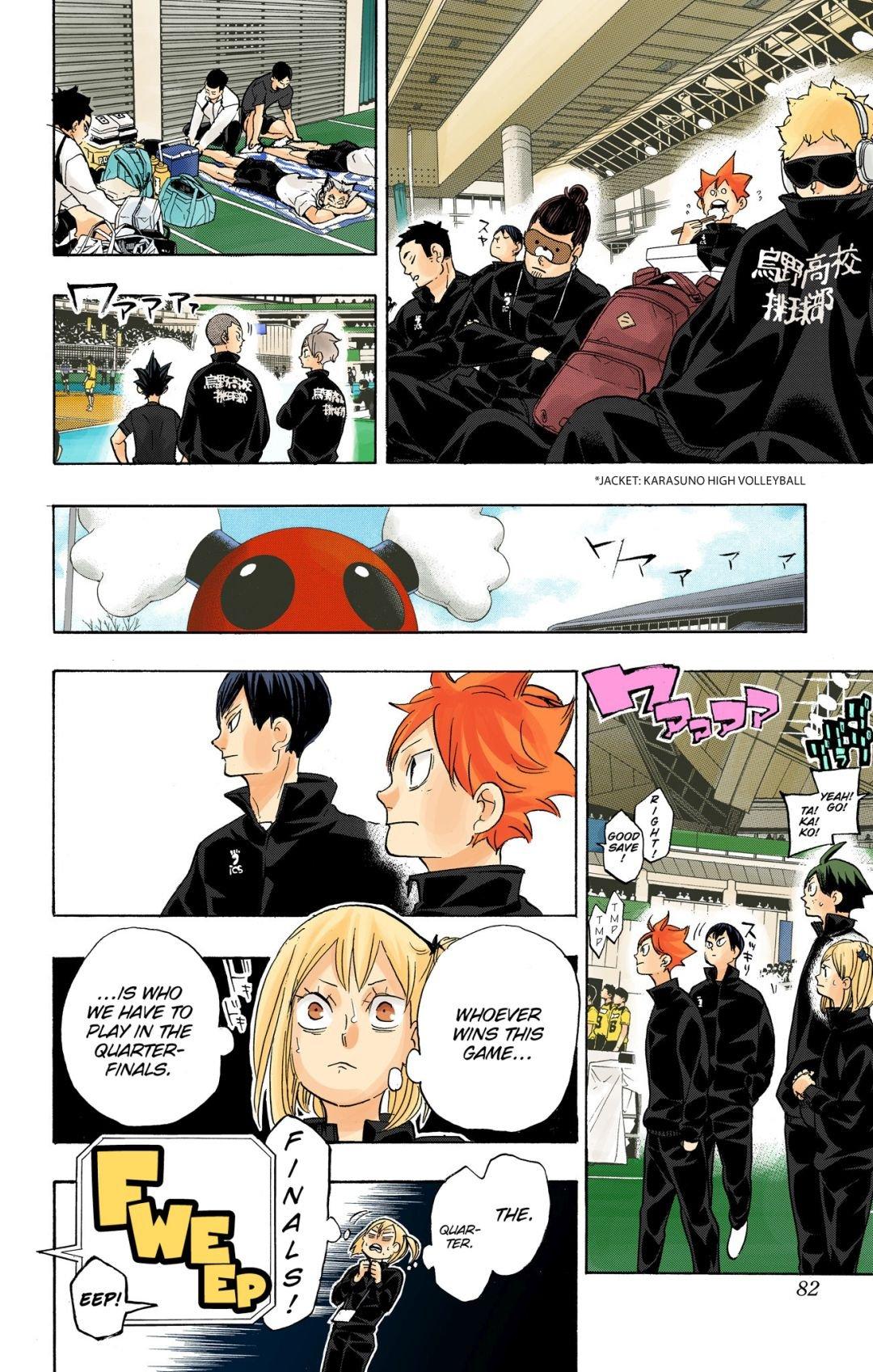 Read Haikyu!! (Color) Manga Online