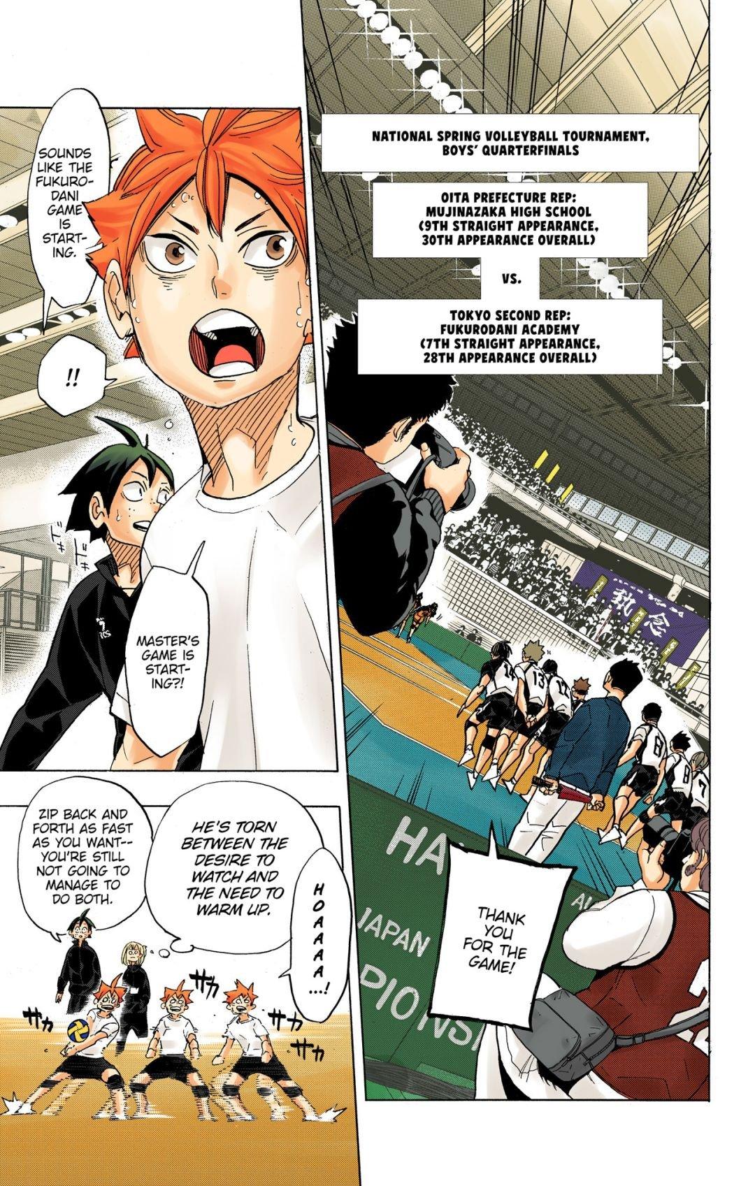 Read Haikyu!! (Color) Manga Online