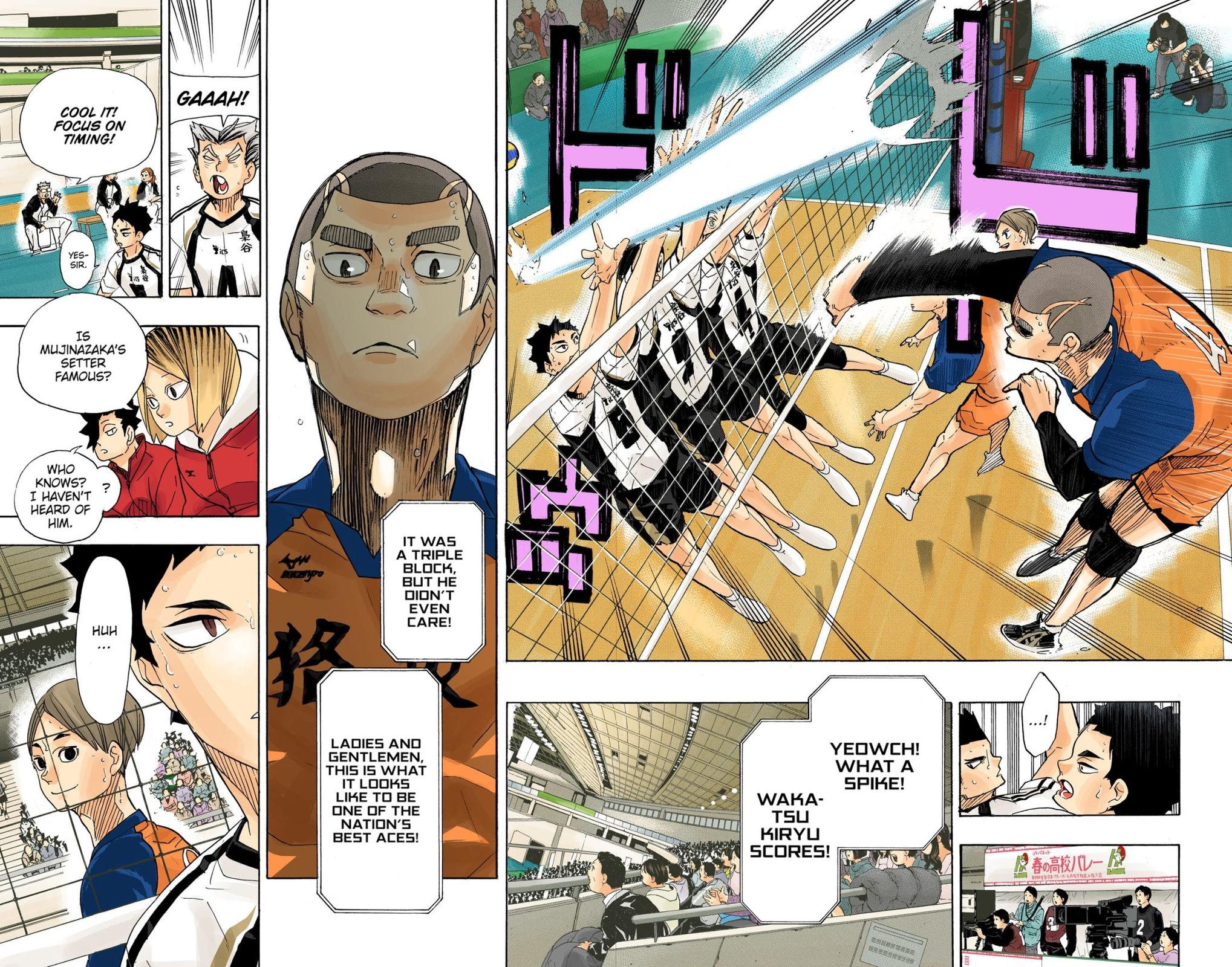 Read Haikyu!! (Color) Manga Online