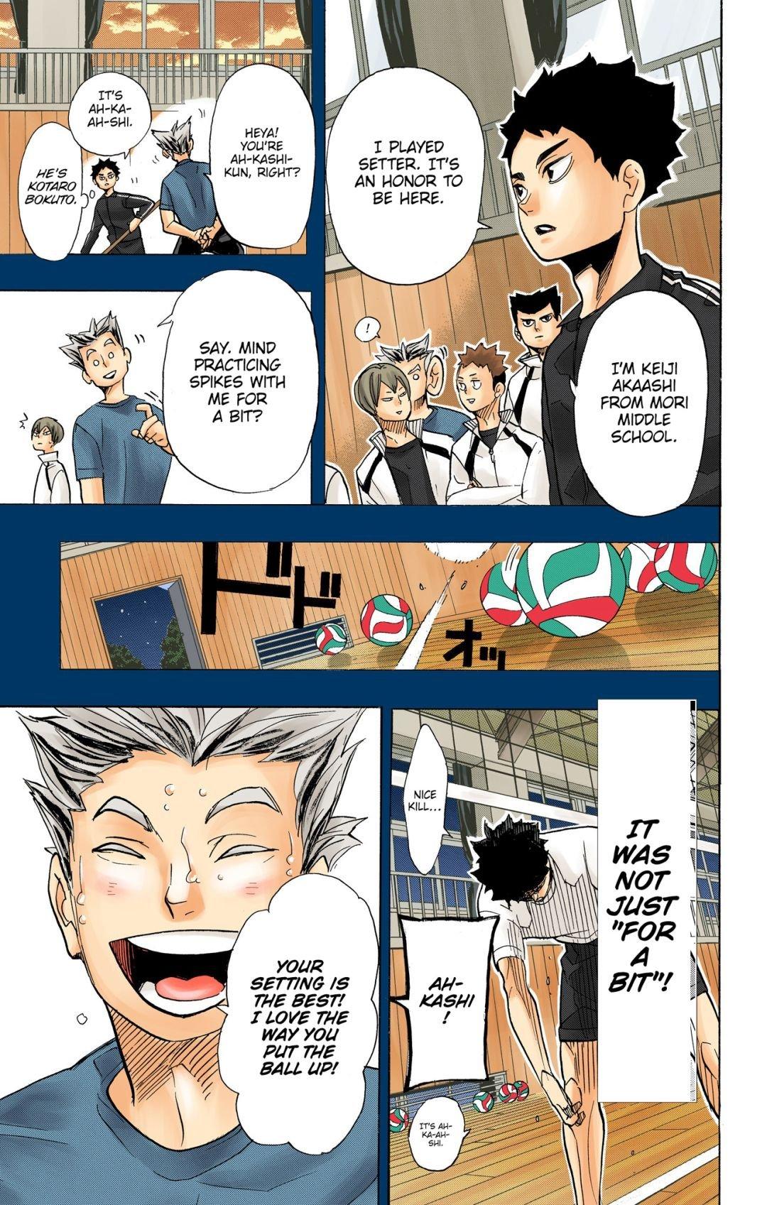Read Haikyu!! (Color) Manga Online