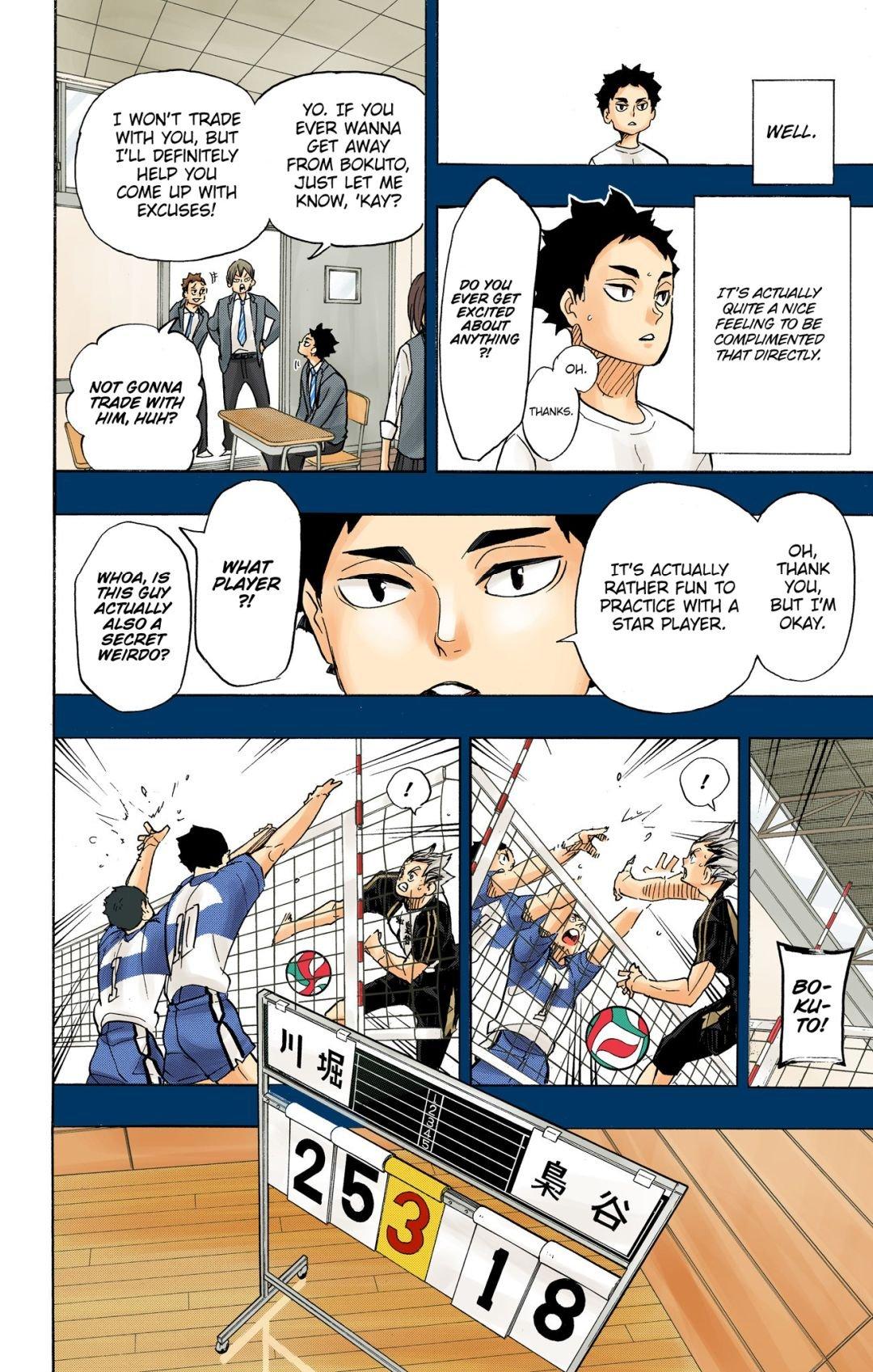 Read Haikyu!! (Color) Manga Online