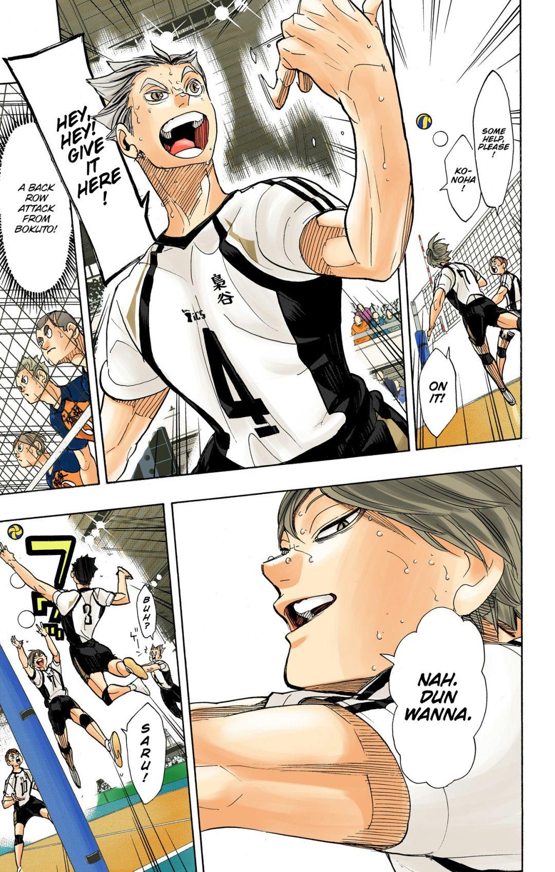 Read Haikyu!! (Color) Manga Online