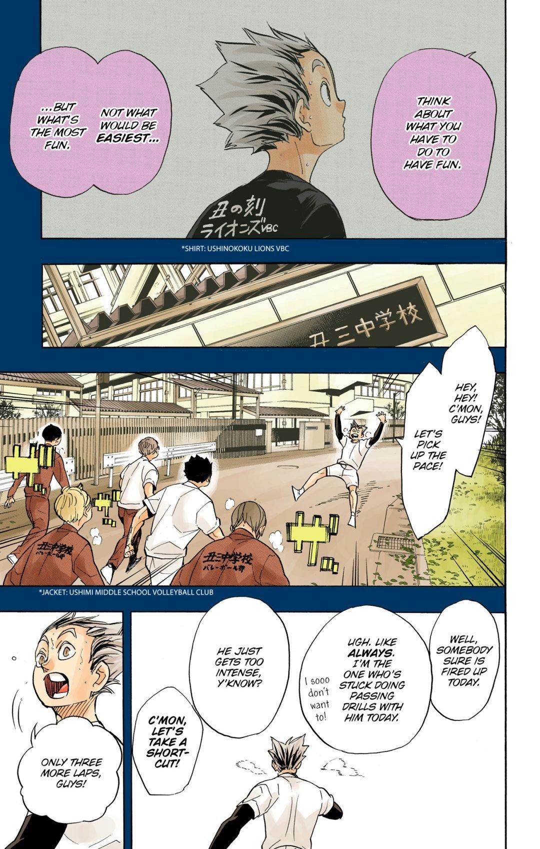Read Haikyu!! (Color) Manga Online