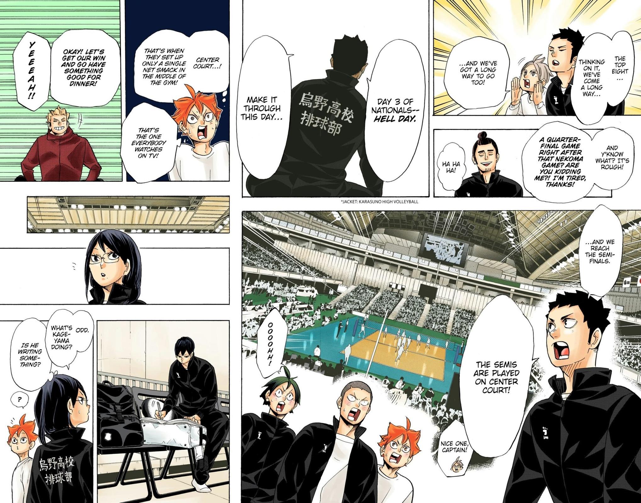 Read Haikyu!! (Color) Manga Online