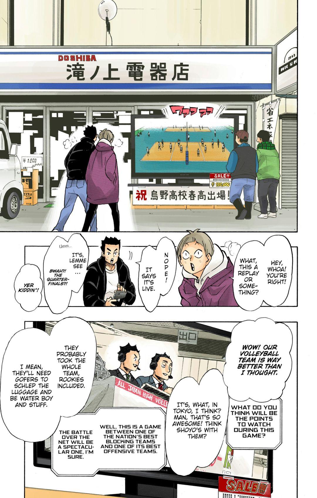 Read Haikyu!! (Color) Manga Online