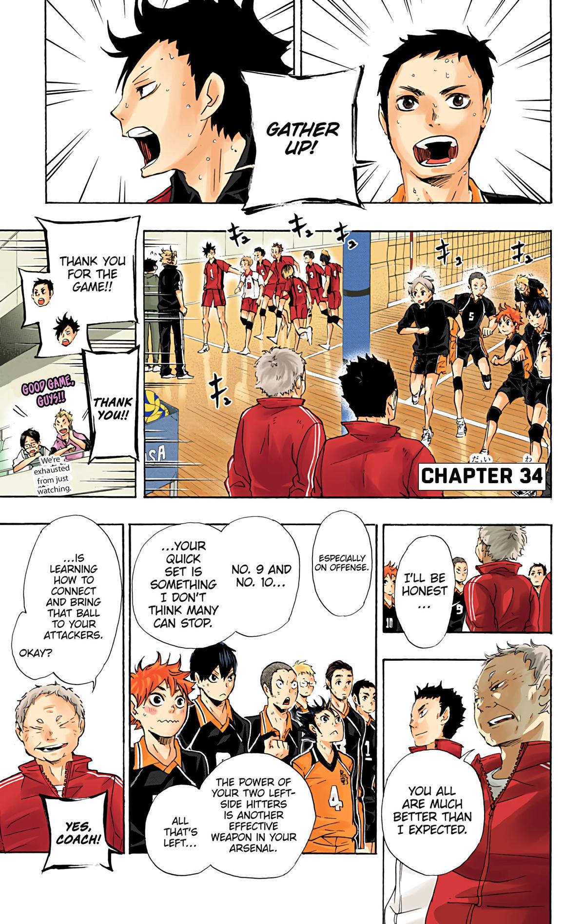 Read Haikyu!! (Color) Manga Online