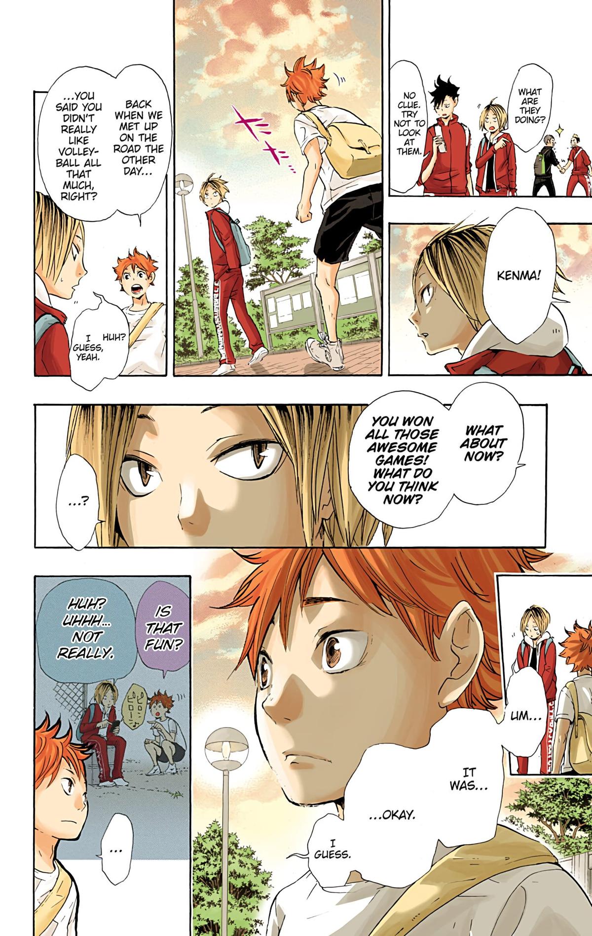 Read Haikyu!! (Color) Manga Online