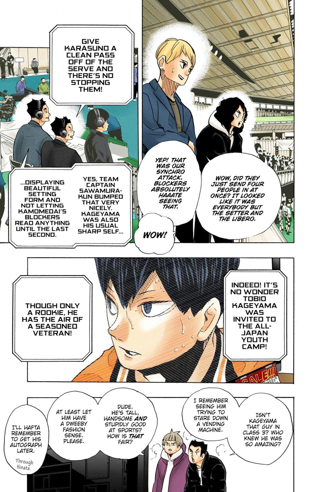 Read Haikyu!! (Color) Manga Online
