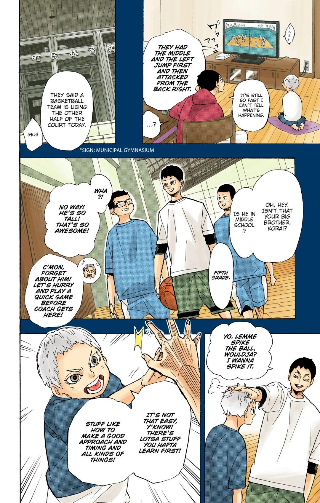 Read Haikyu!! (Color) Manga Online