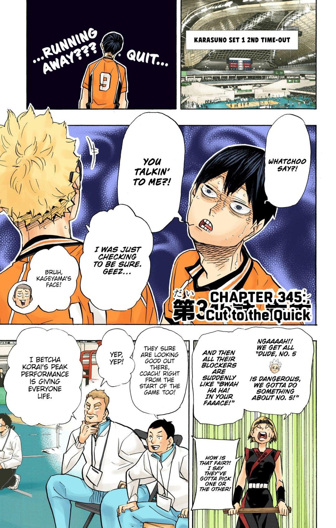 Read Haikyu!! (Color) Manga Online