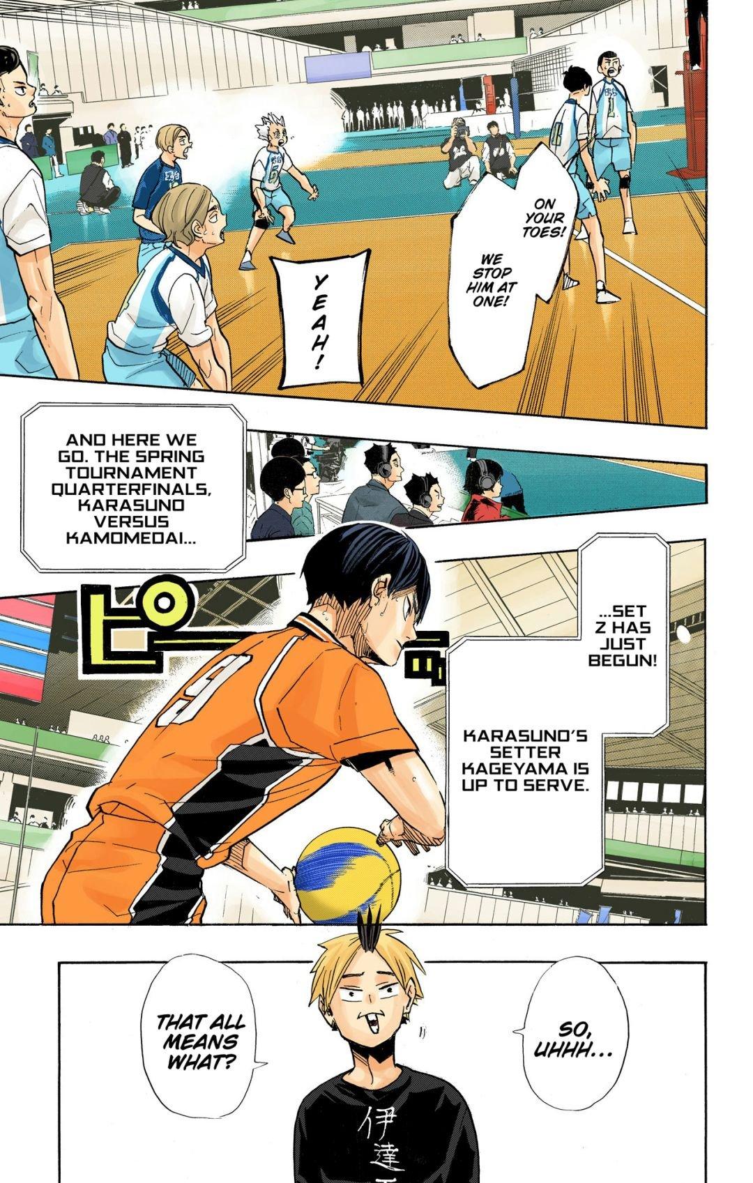 Read Haikyu!! (Color) Manga Online