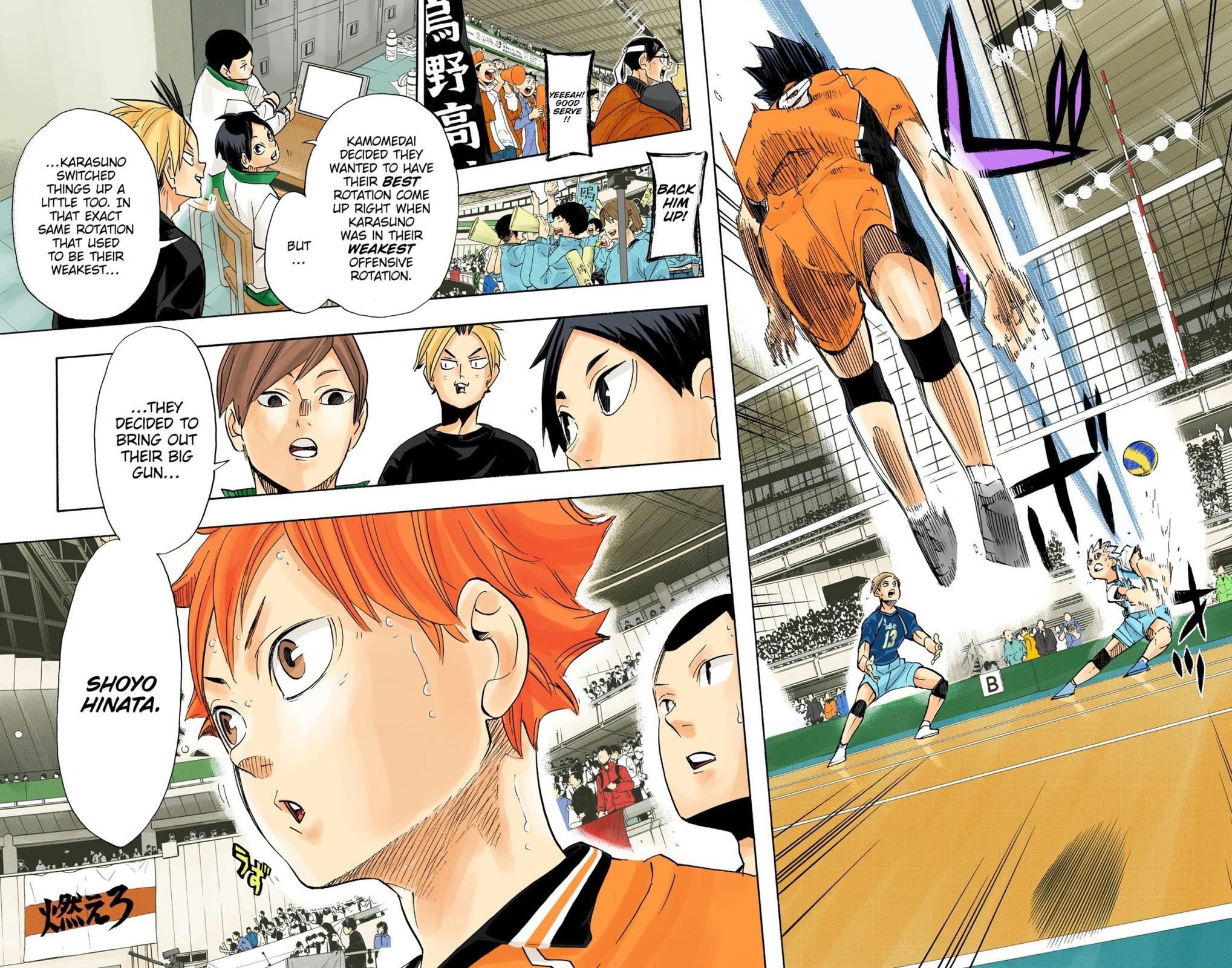 Read Haikyu!! (Color) Manga Online