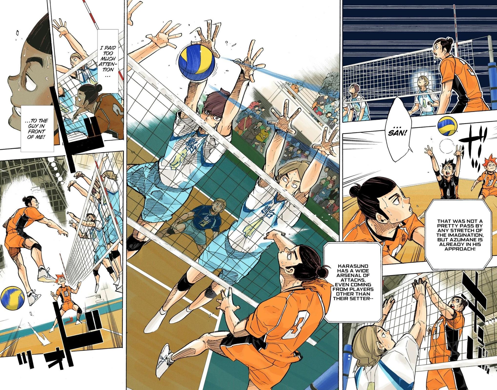 Read Haikyu!! (Color) Manga Online