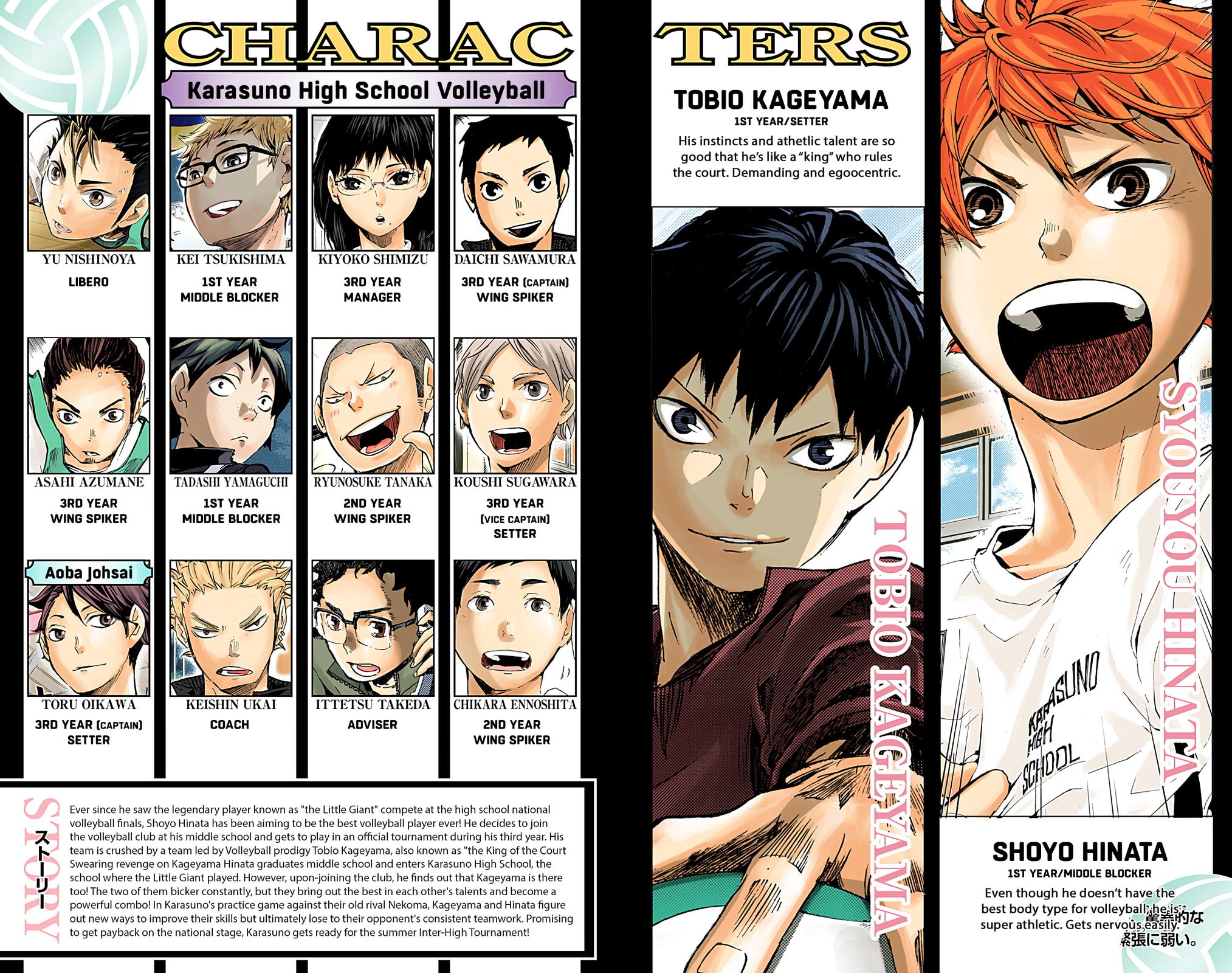 Read Haikyu!! (Color) Manga Online