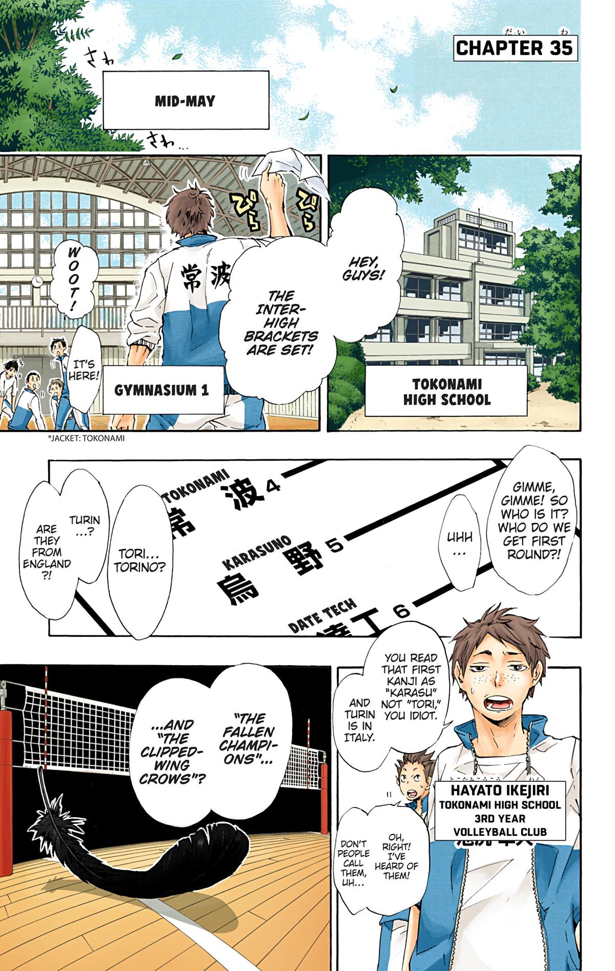 Read Haikyu!! (Color) Manga Online