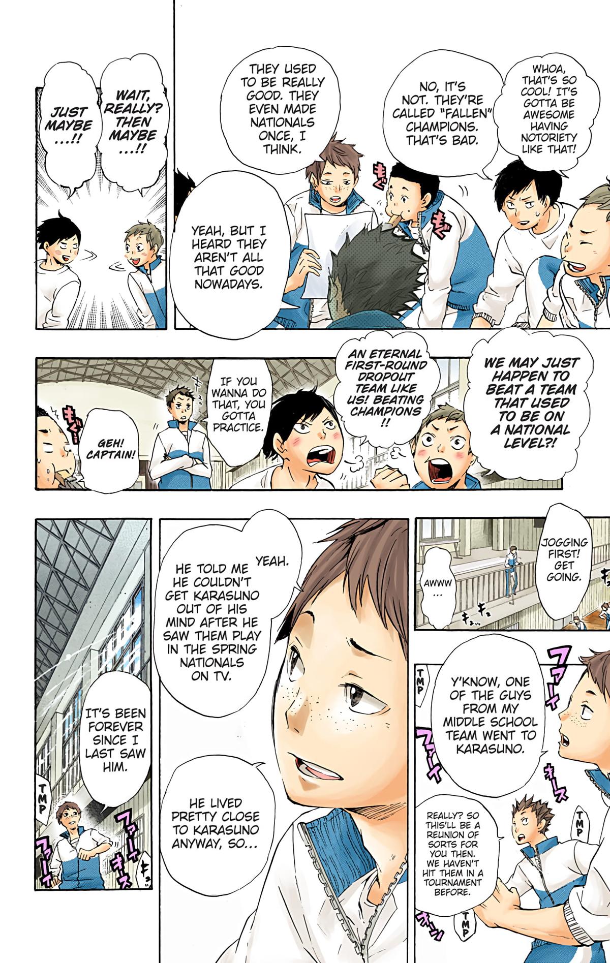 Read Haikyu!! (Color) Manga Online