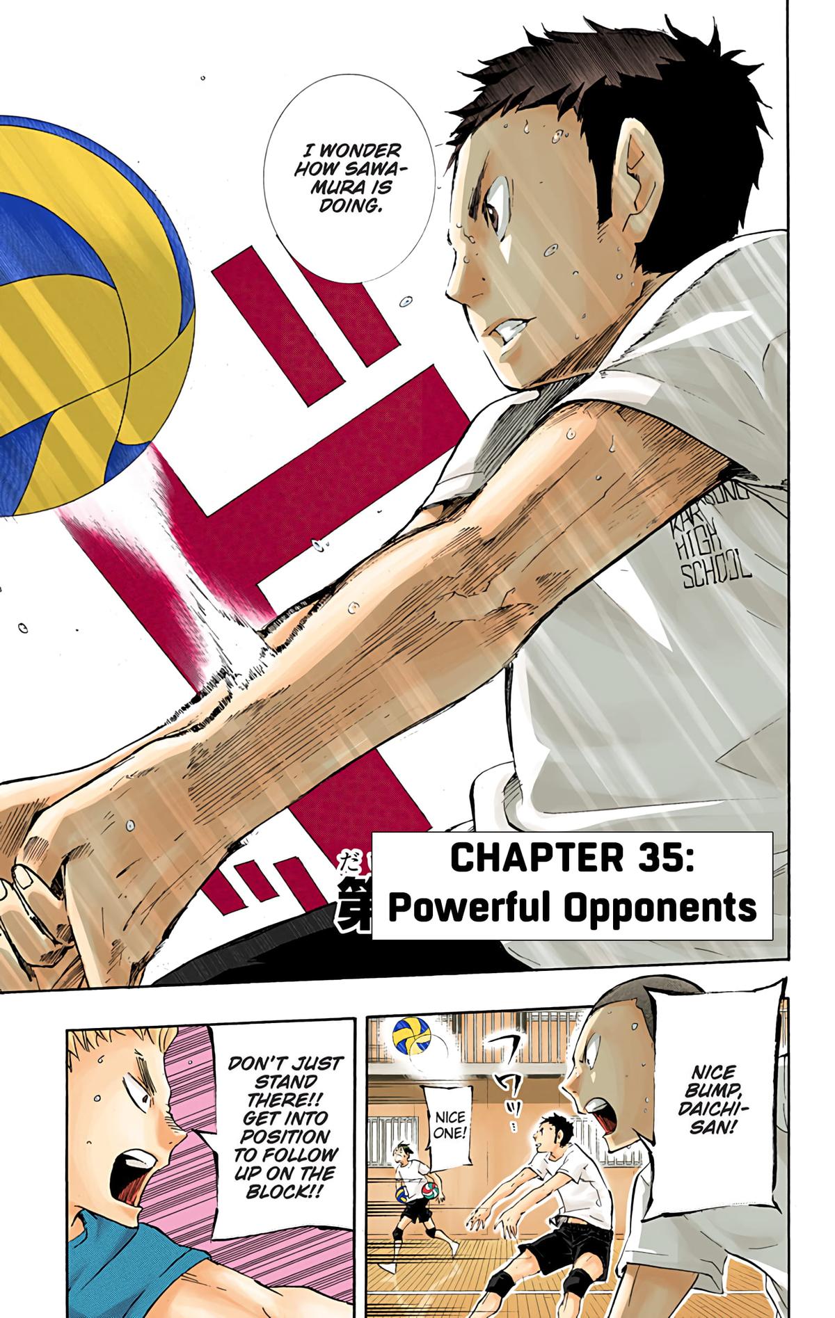 Read Haikyu!! (Color) Manga Online