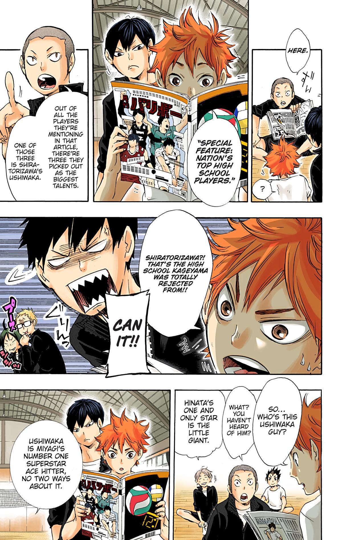 Read Haikyu!! (Color) Manga Online