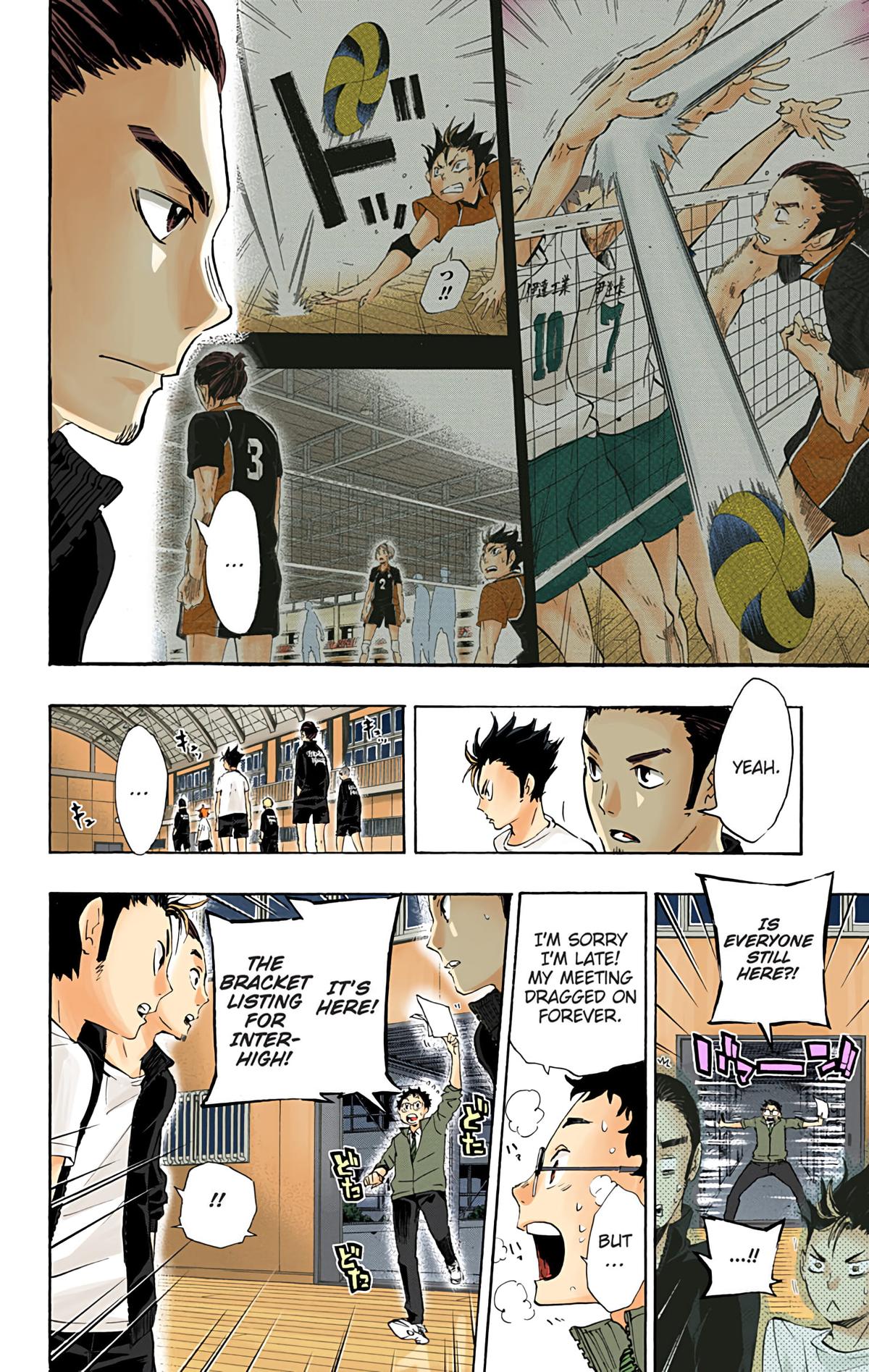 Read Haikyu!! (Color) Manga Online