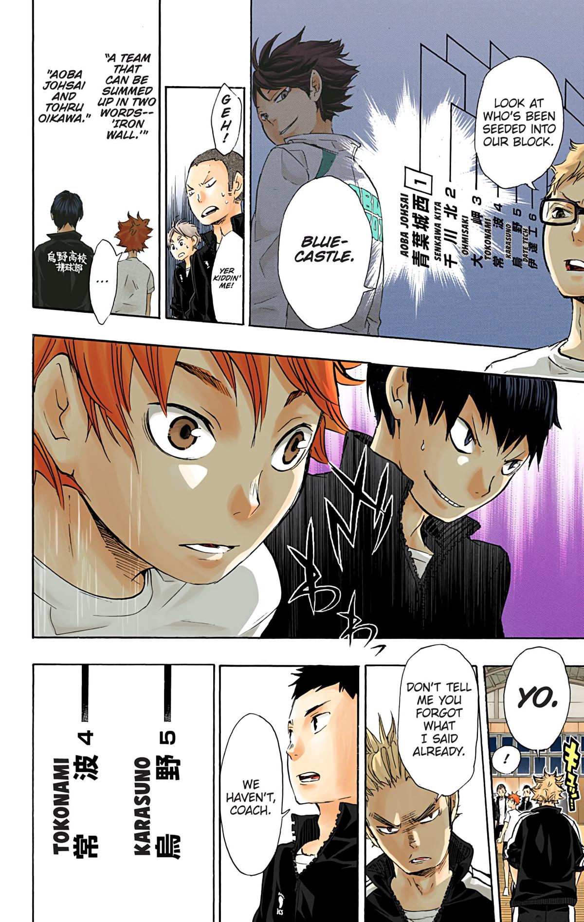 Read Haikyu!! (Color) Manga Online
