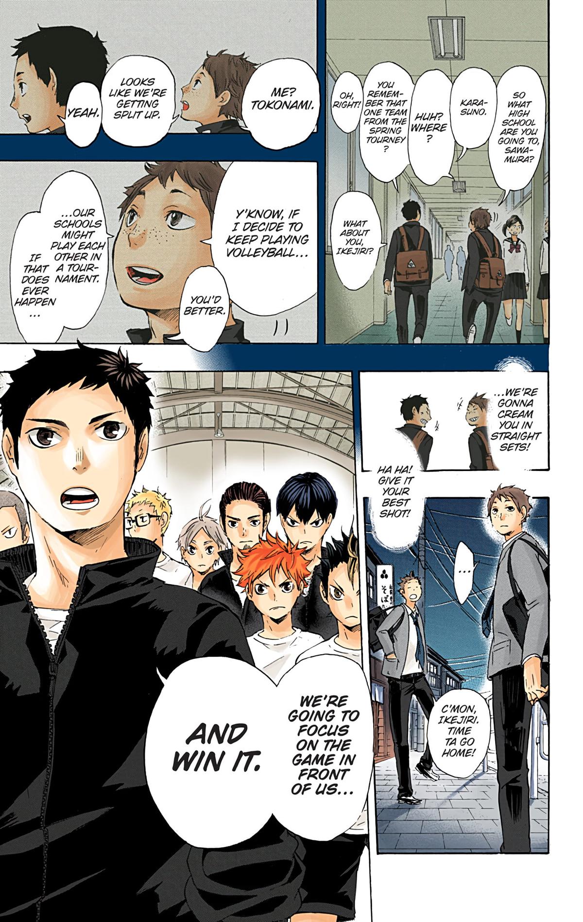 Read Haikyu!! (Color) Manga Online