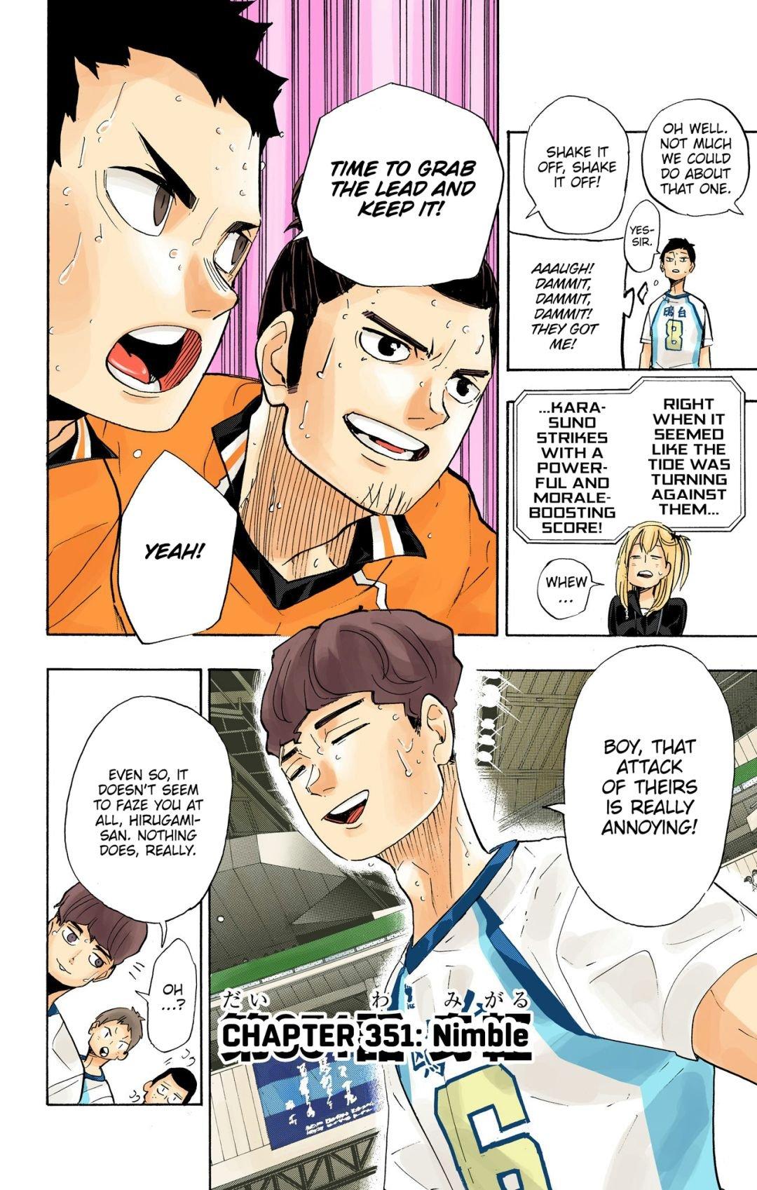 Read Haikyu!! (Color) Manga Online