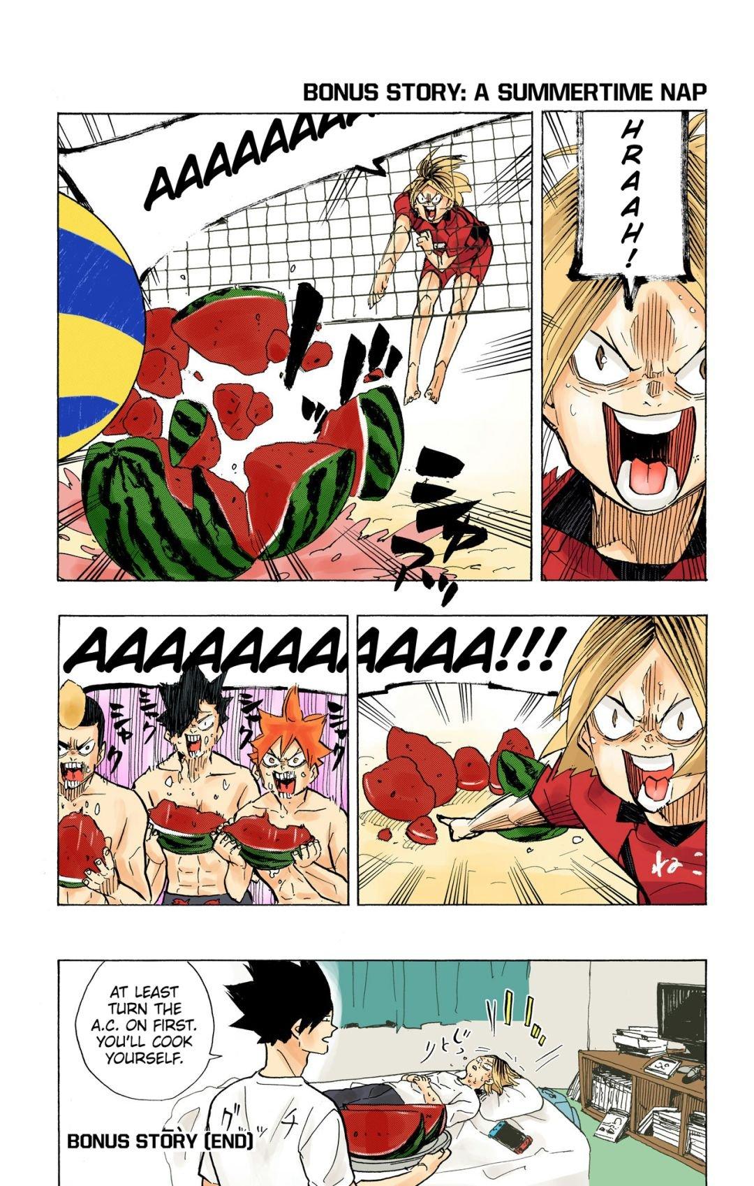 Read Haikyu!! (Color) Manga Online