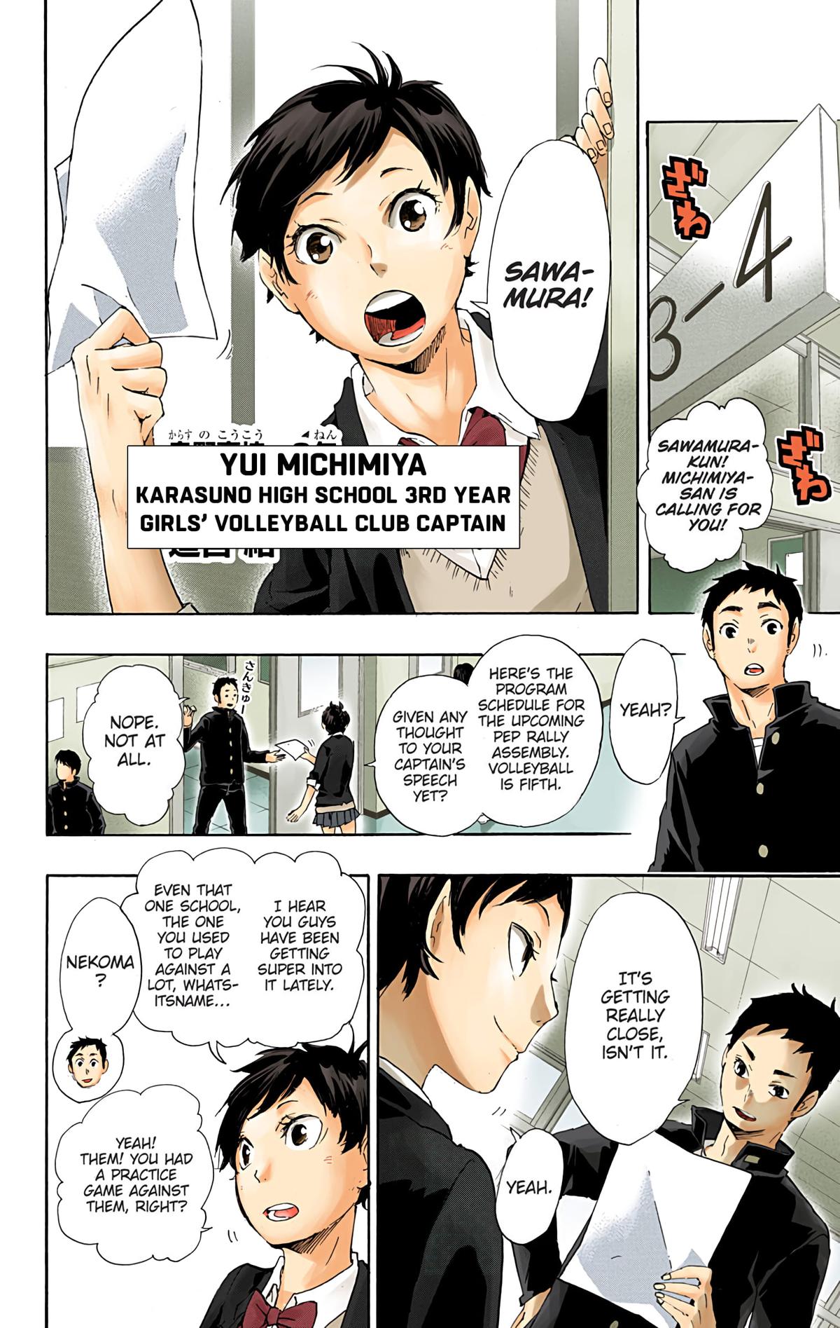 Read Haikyu!! (Color) Manga Online