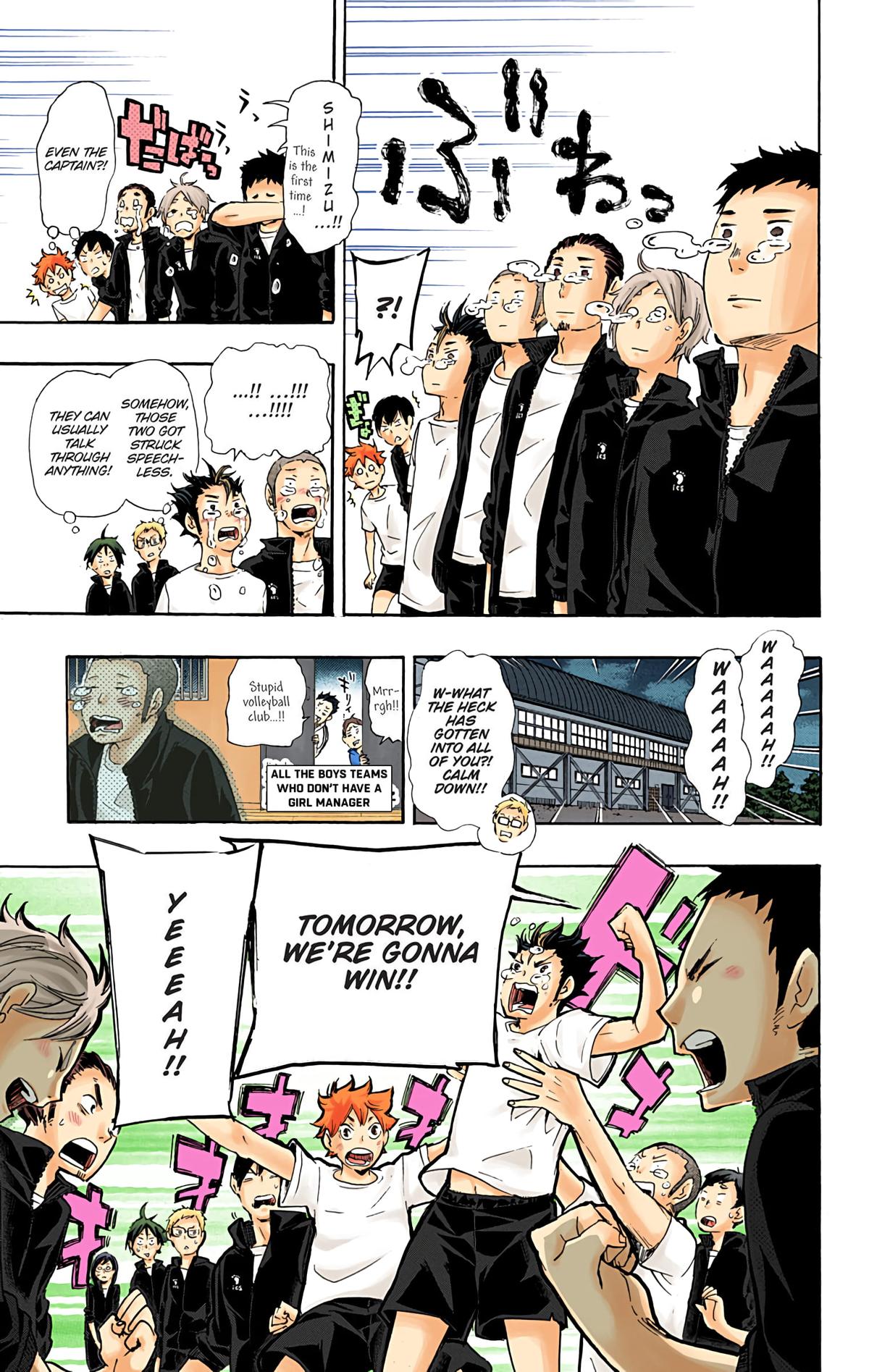 Read Haikyu!! (Color) Manga Online