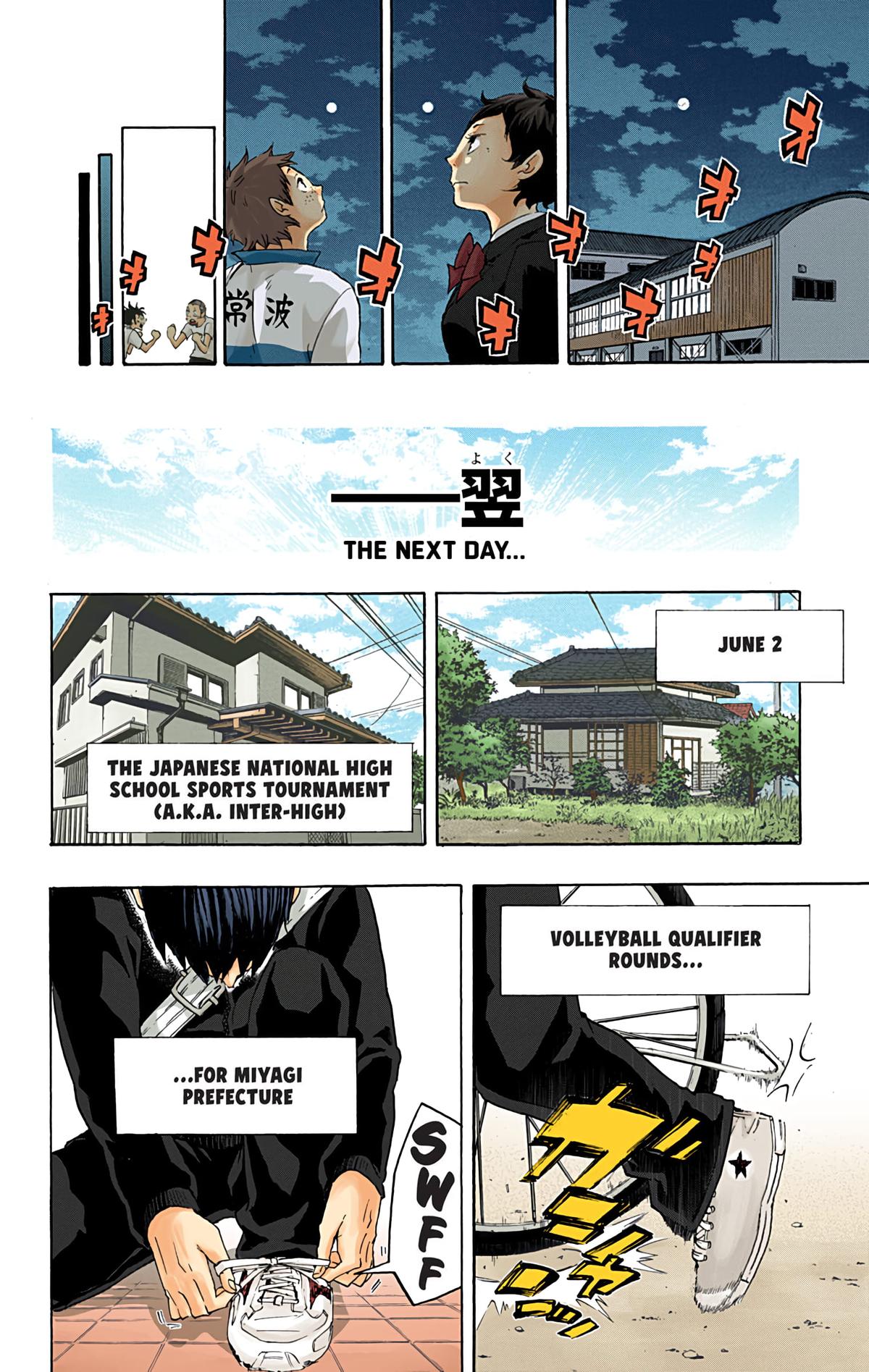 Read Haikyu!! (Color) Manga Online