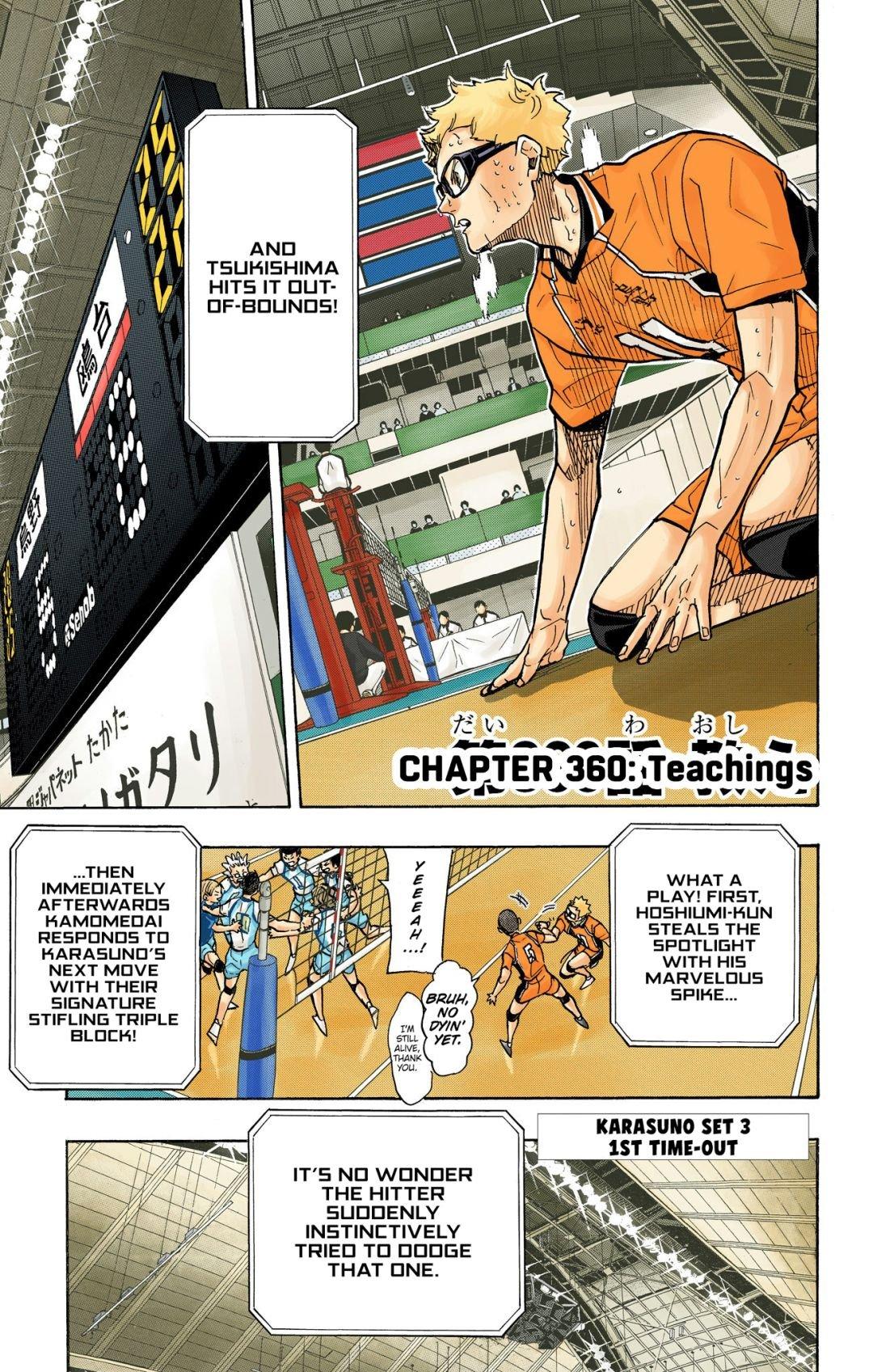 Read Haikyu!! (Color) Manga Online