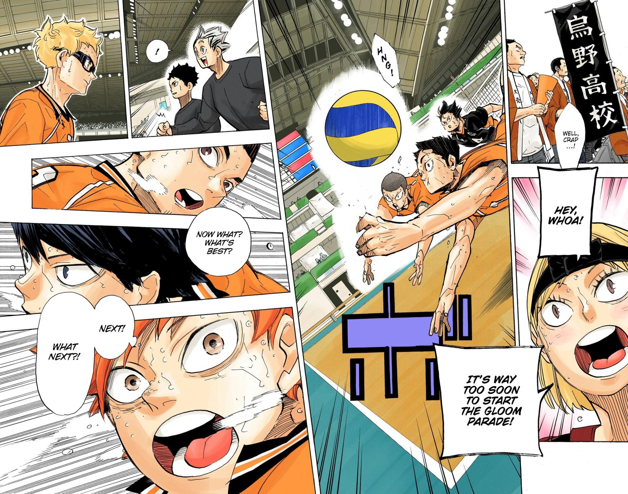 Read Haikyu!! (Color) Manga Online