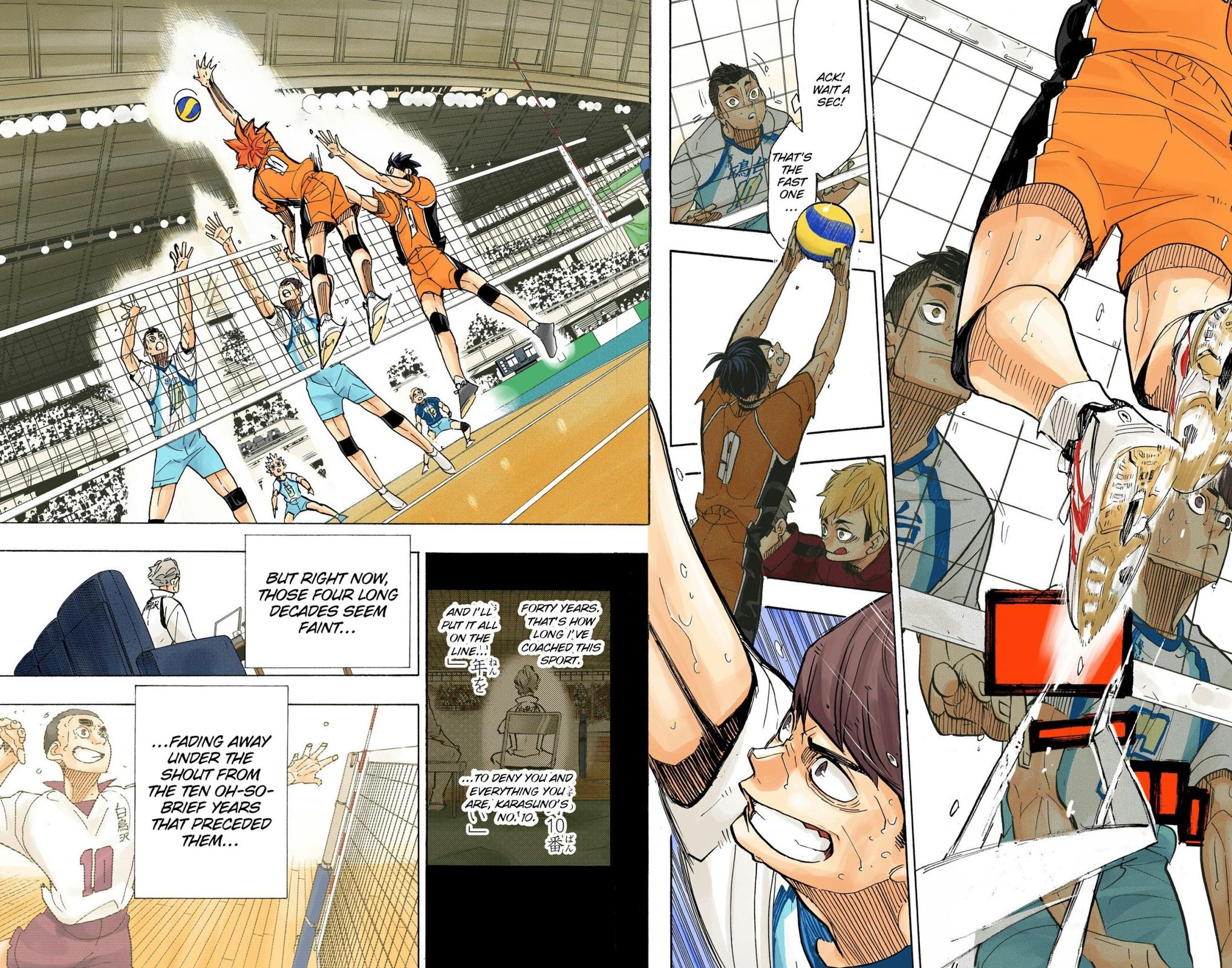 Read Haikyu!! (Color) Manga Online