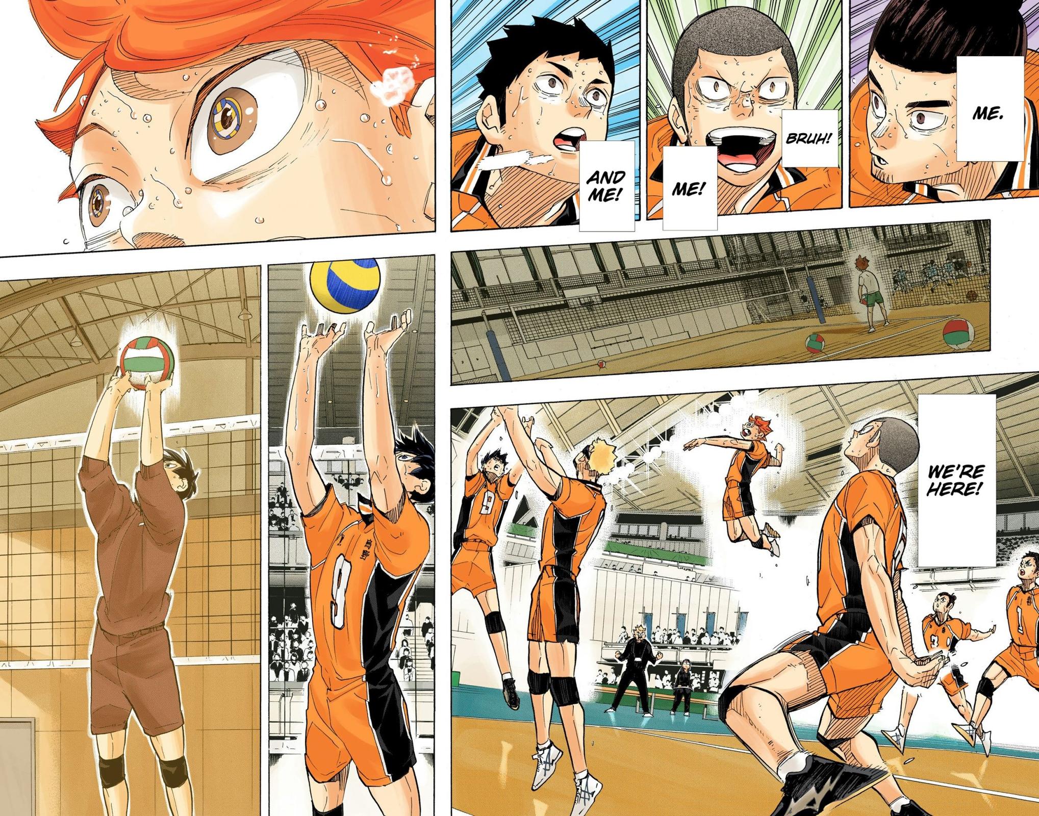 Read Haikyu!! (Color) Manga Online