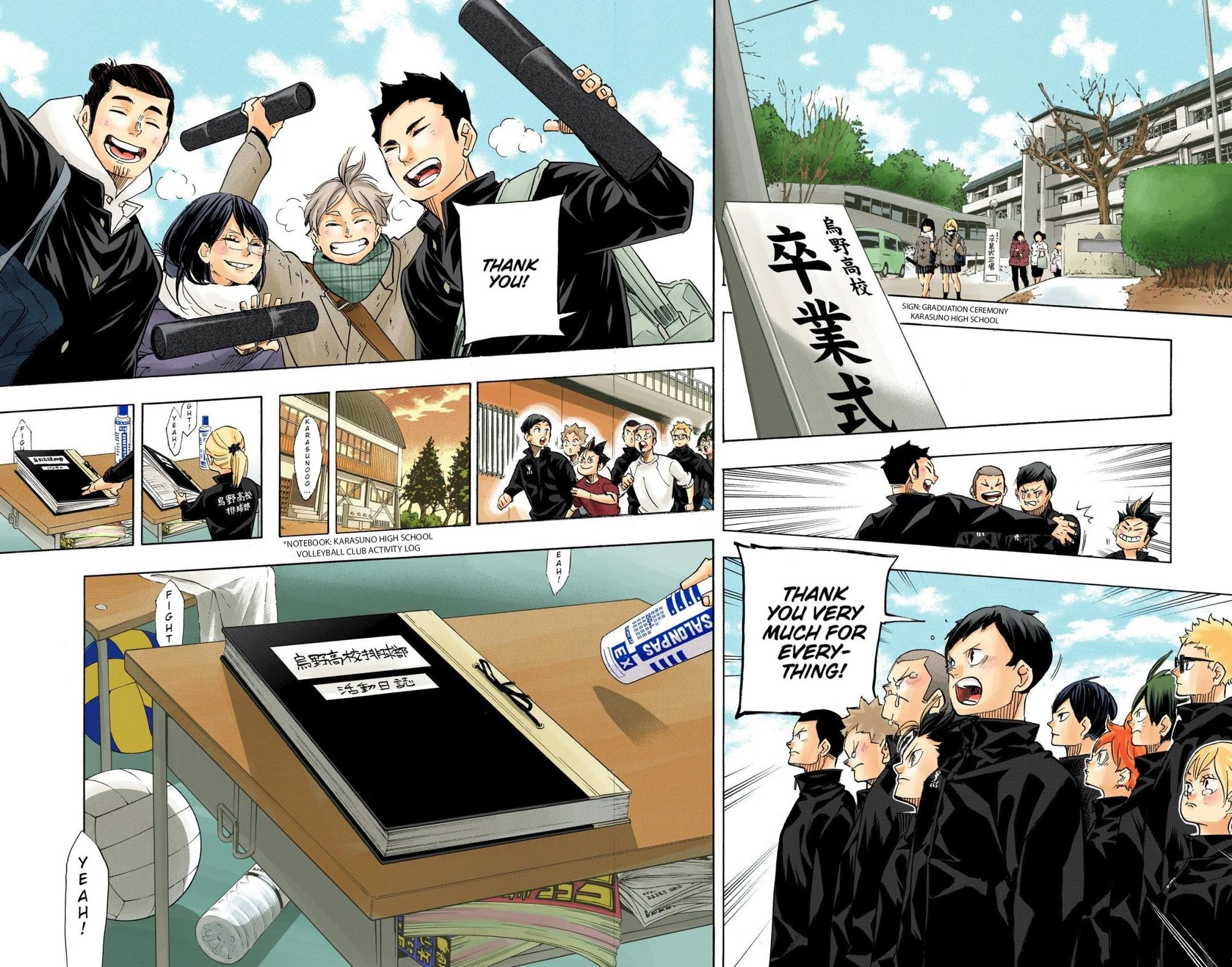Read Haikyu!! (Color) Manga Online