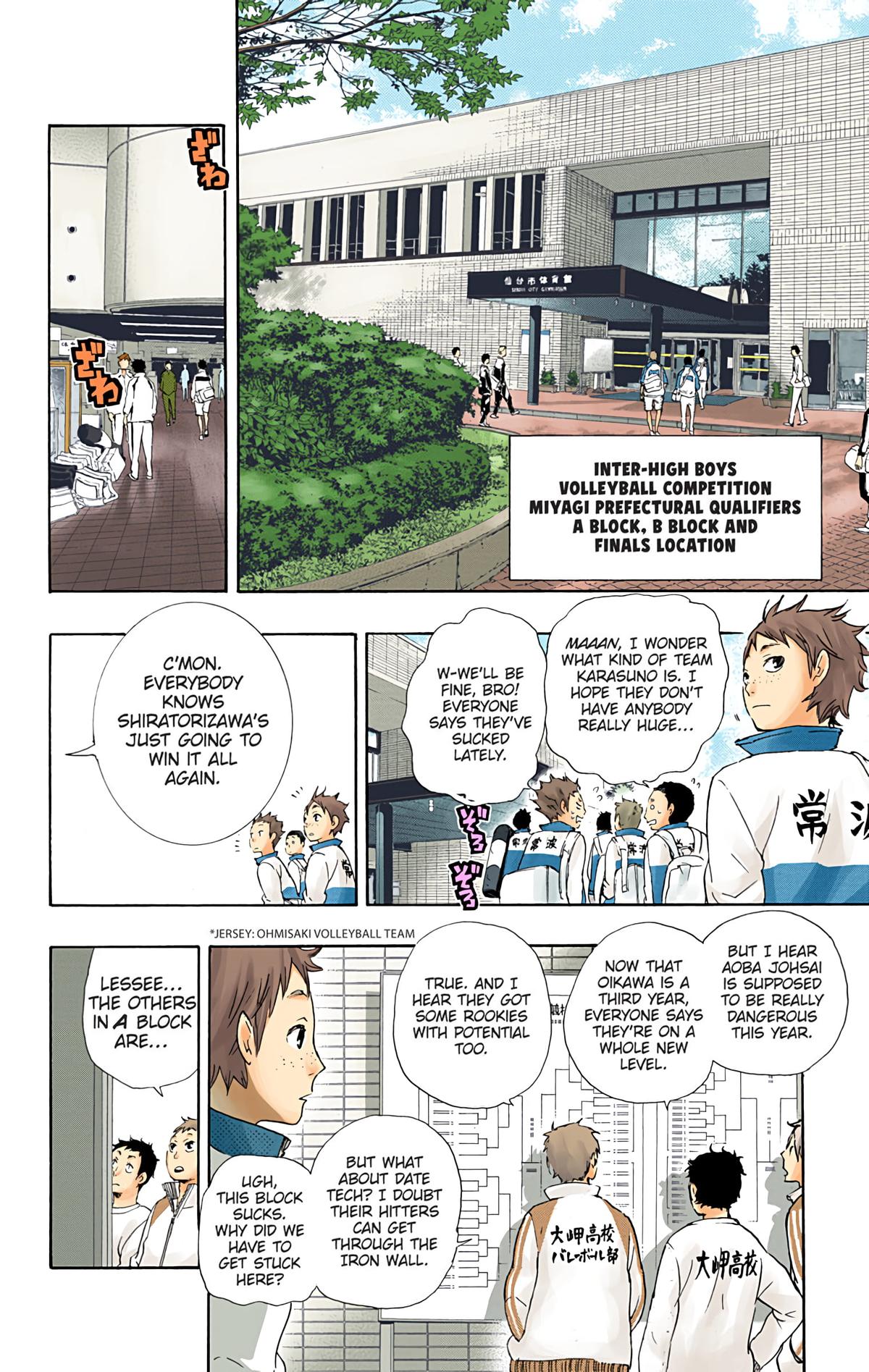 Read Haikyu!! (Color) Manga Online