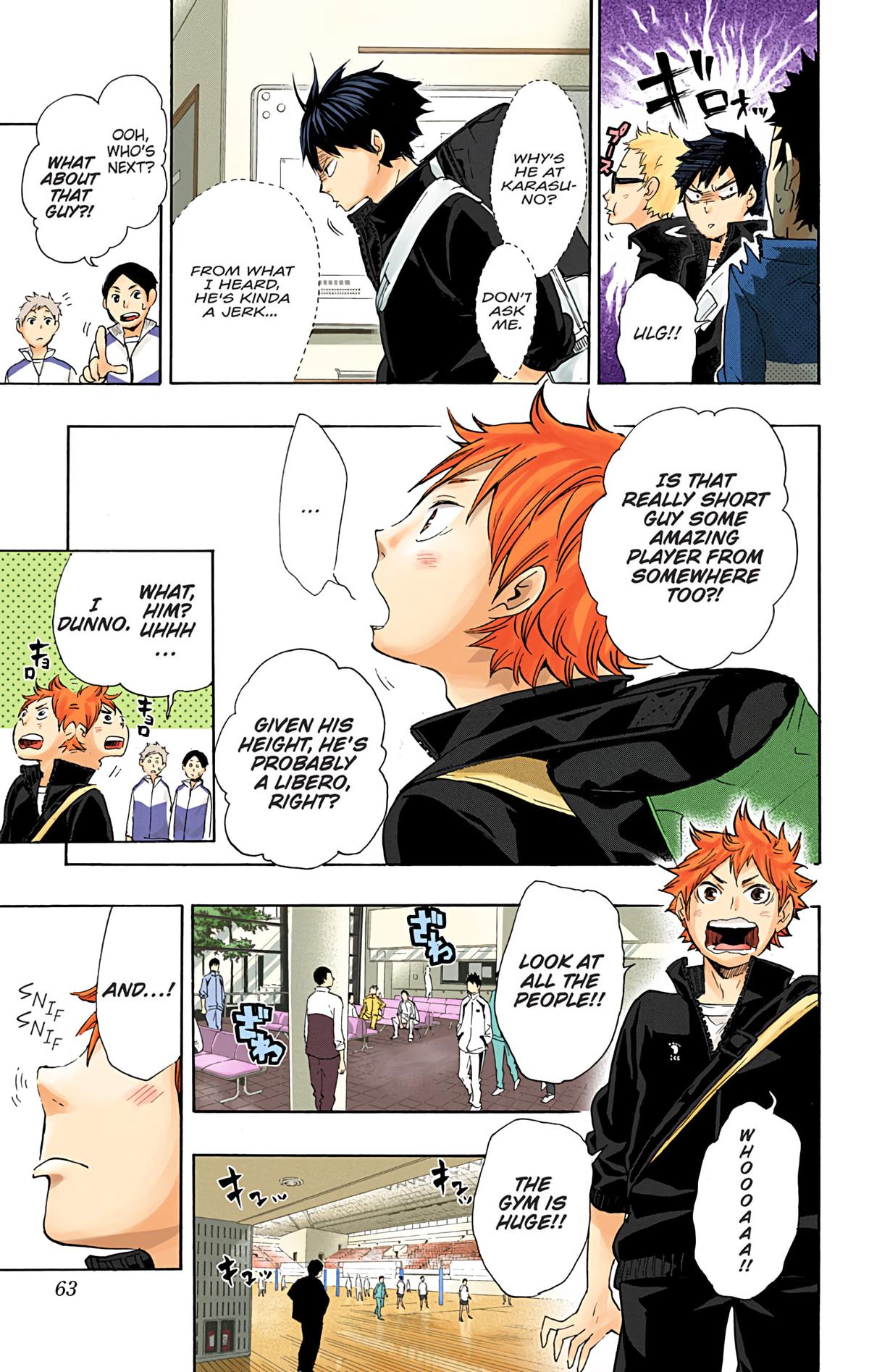 Read Haikyu!! (Color) Manga Online