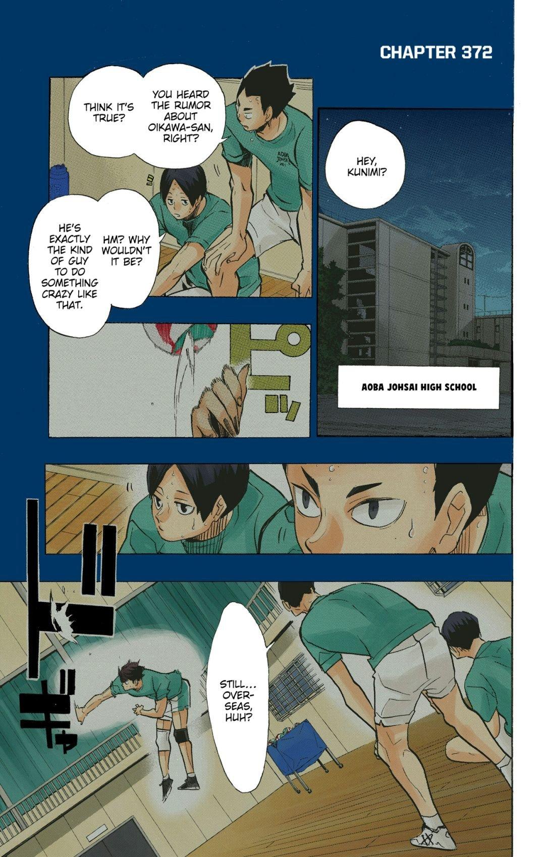 Read Haikyu!! (Color) Manga Online