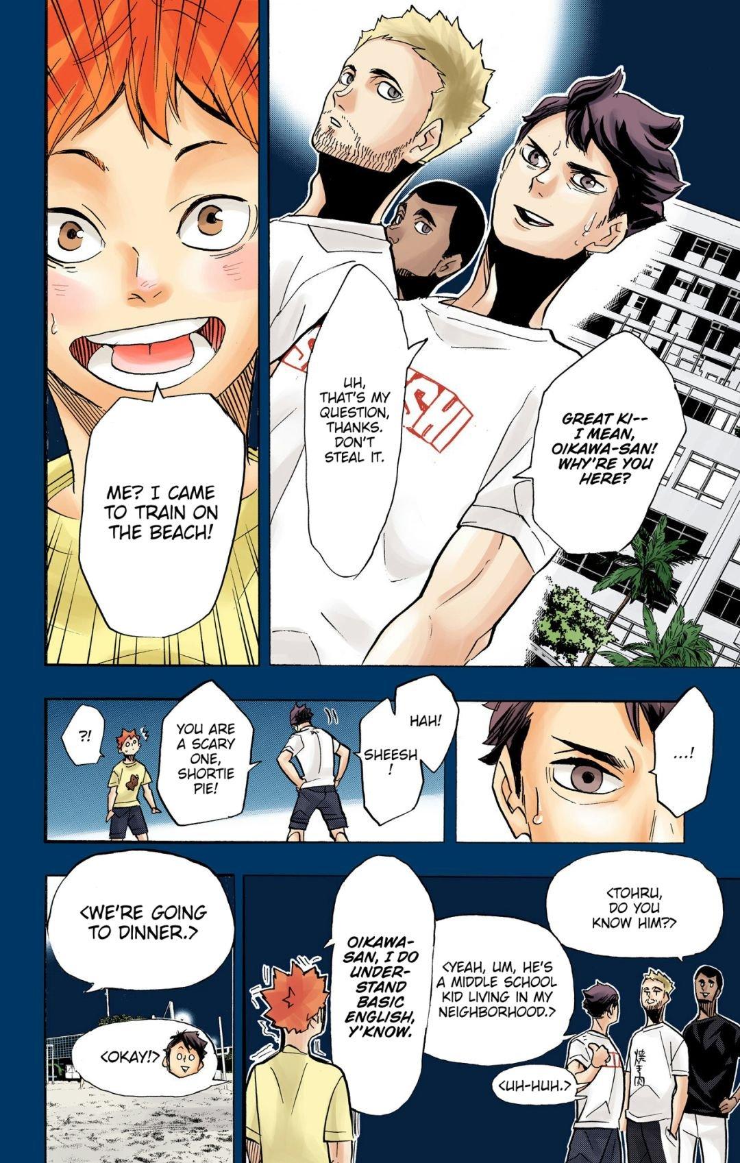 Read Haikyu!! (Color) Manga Online