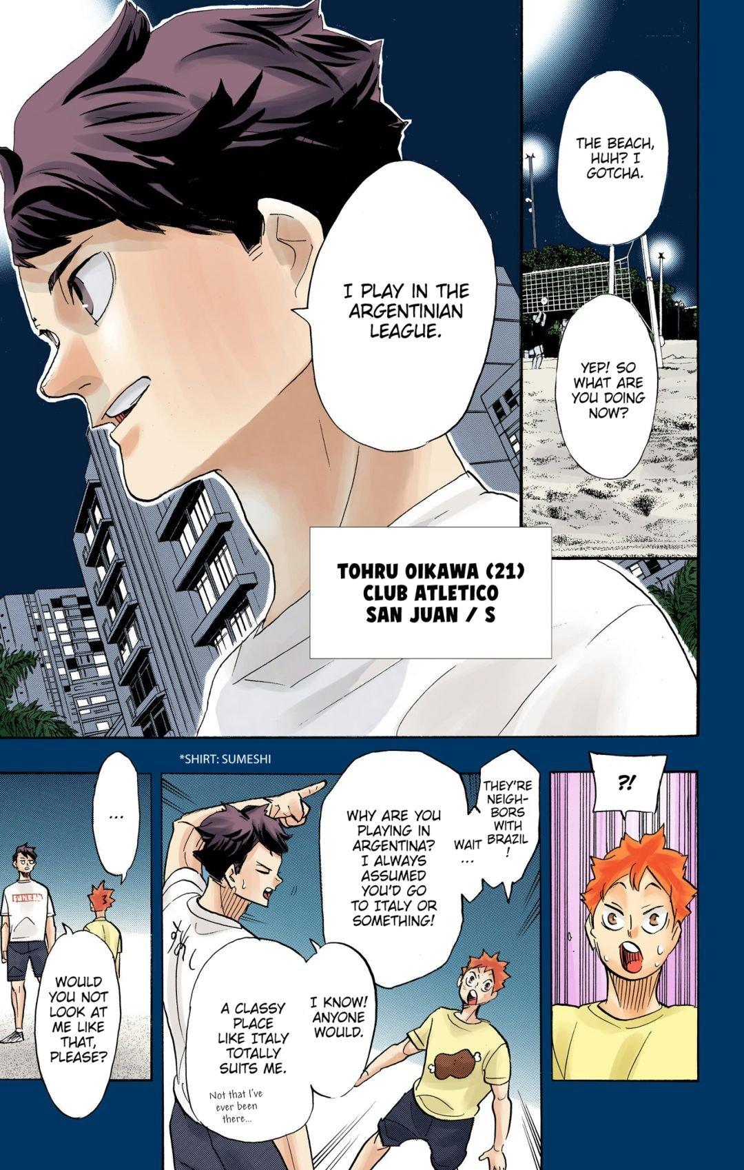 Read Haikyu!! (Color) Manga Online