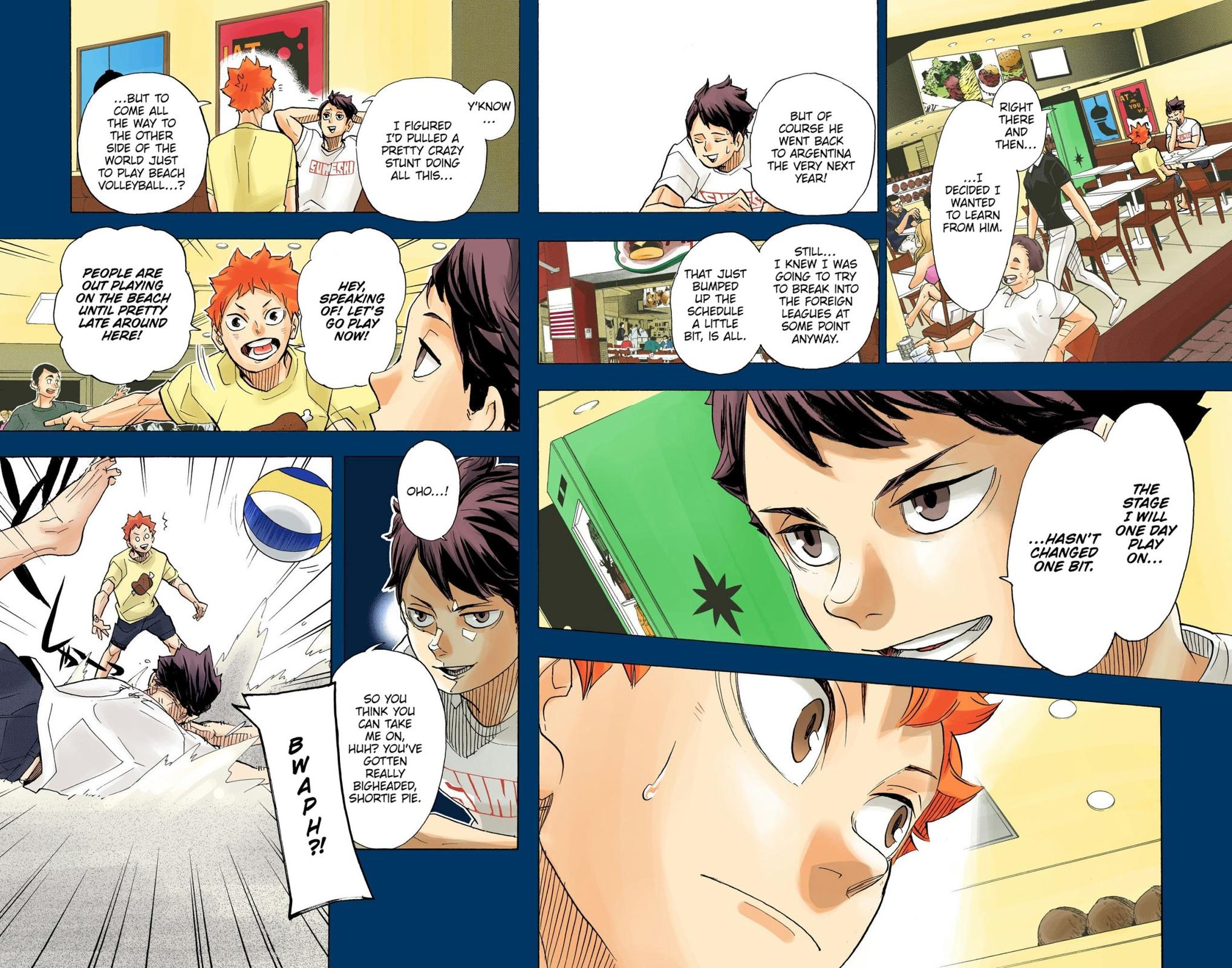 Read Haikyu!! (Color) Manga Online