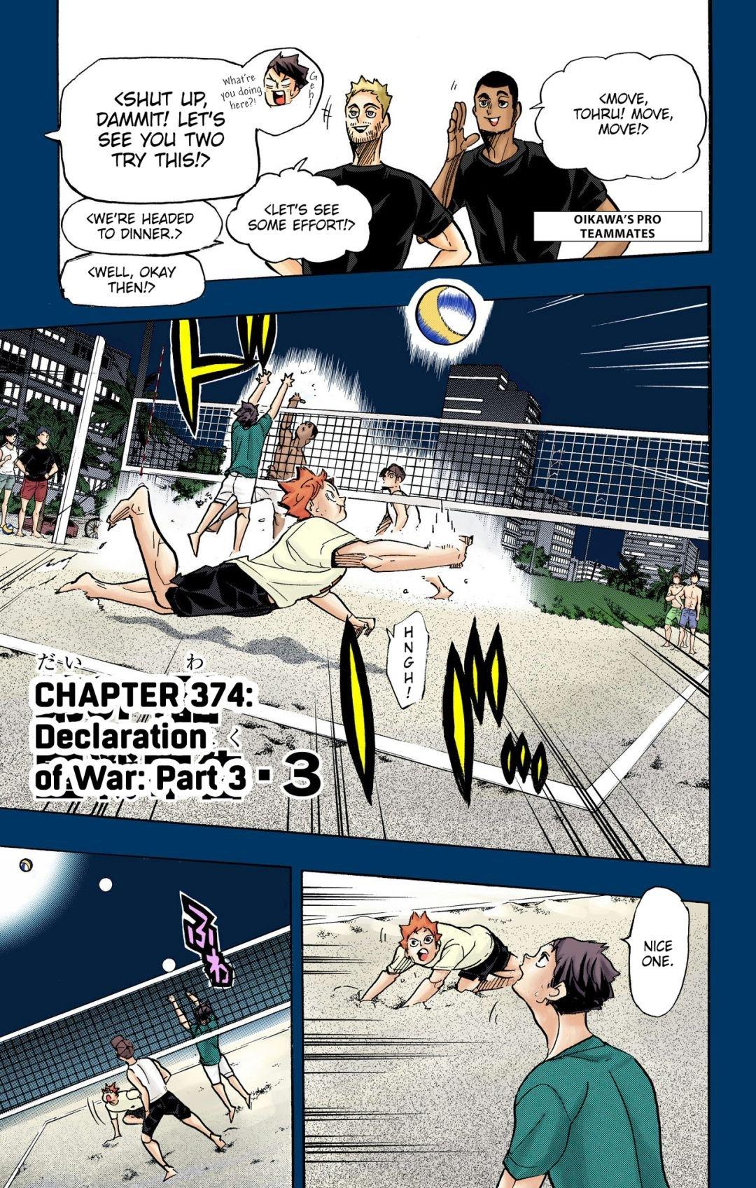 Read Haikyu!! (Color) Manga Online