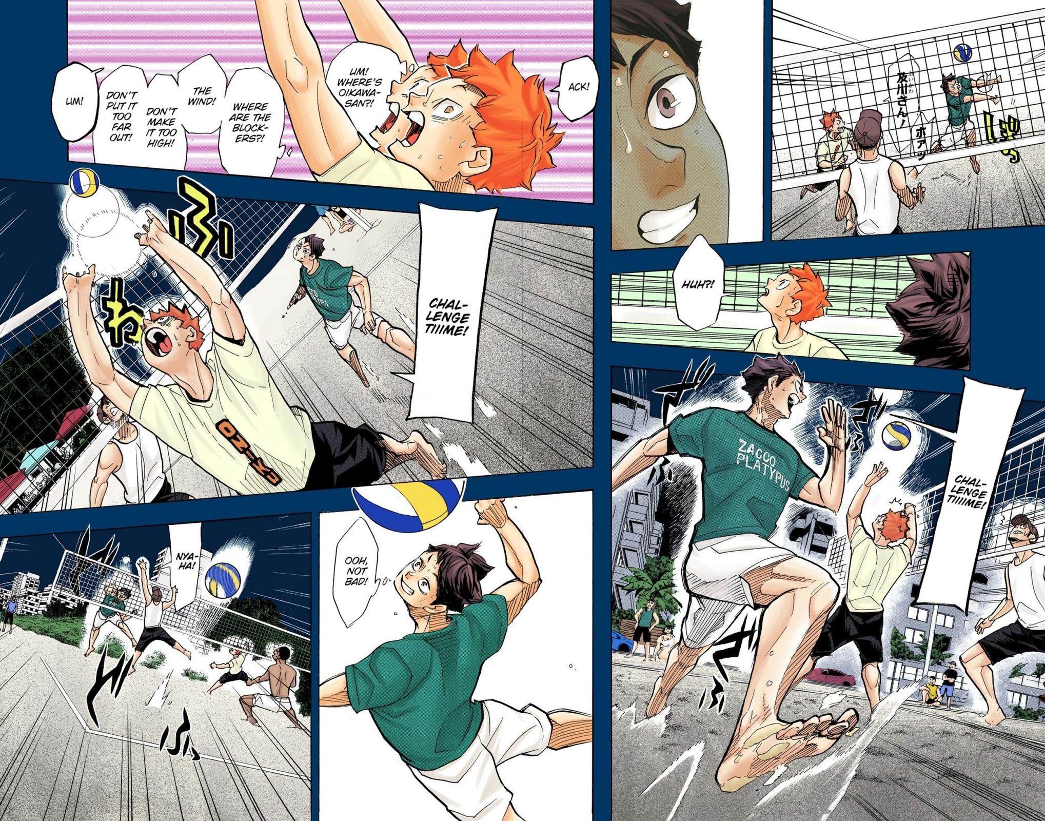 Read Haikyu!! (Color) Manga Online